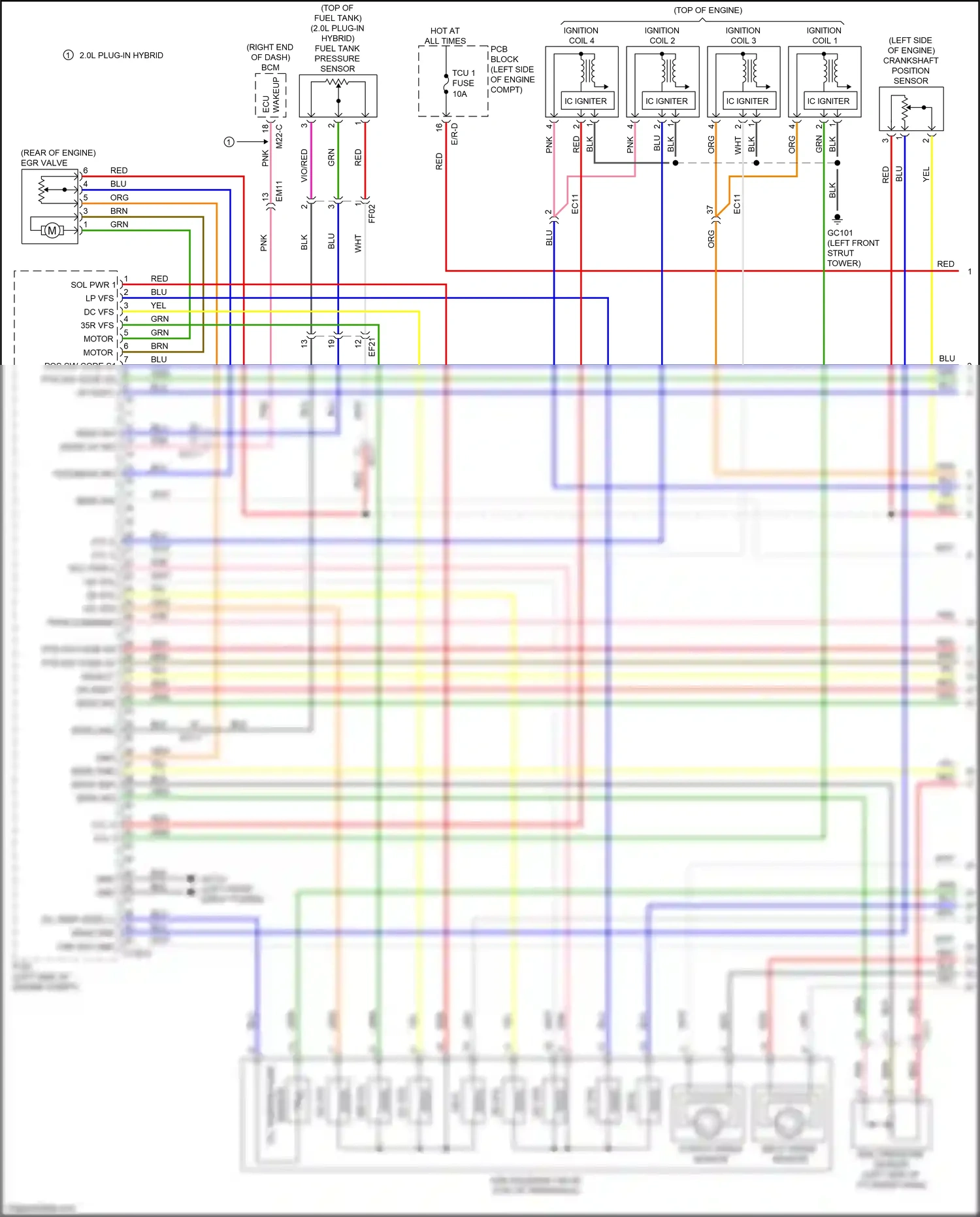 Kia Optima IV facelift (2018-2020) gry wiring diagram  (141 of 222)