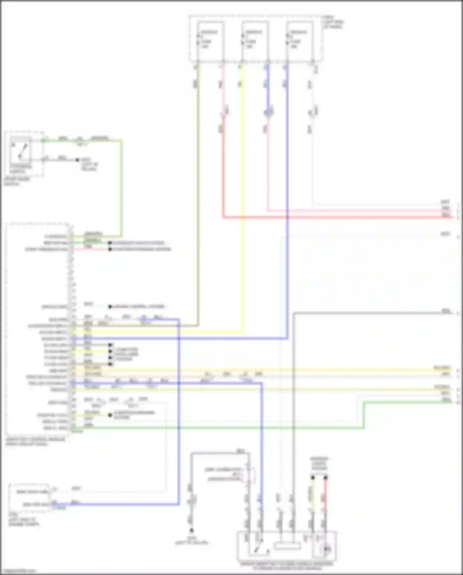 Wiring diagram immo data line for Kia Optima IV facelift (2018-2020) (2 of 8)