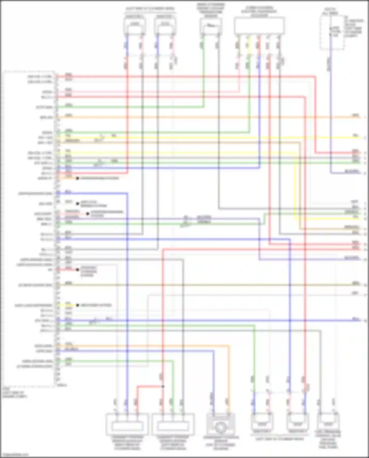 Wiring diagram inj 4 for Kia Optima IV facelift (2018-2020) (1 of 1)