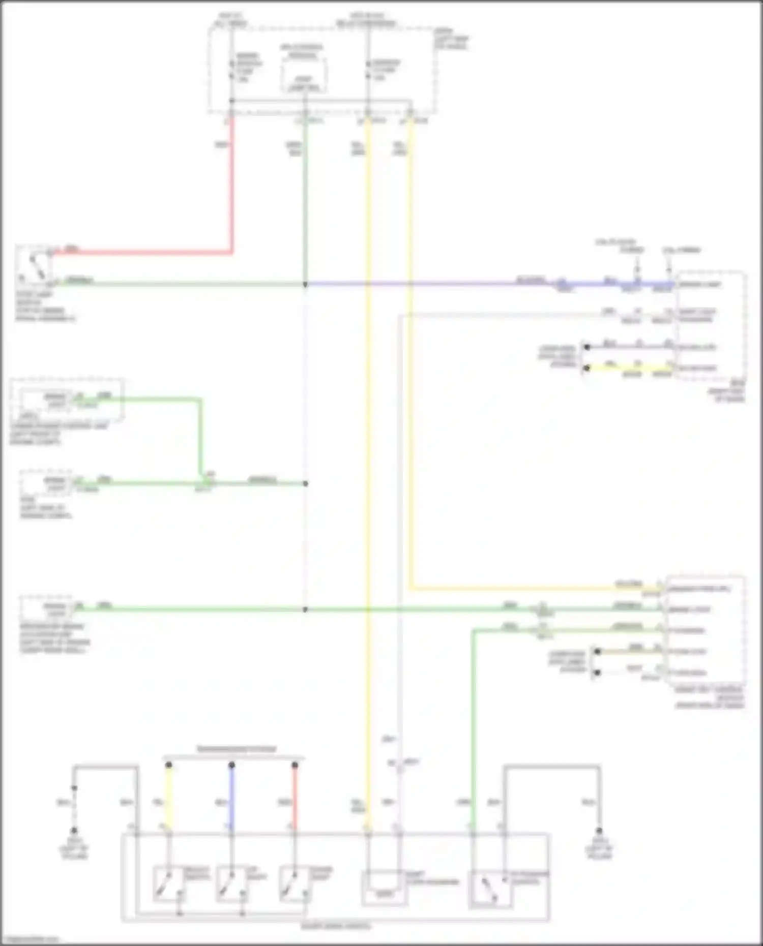 Wiring diagram i/p-a for Kia Optima IV facelift (2018-2020) (38 of 119)