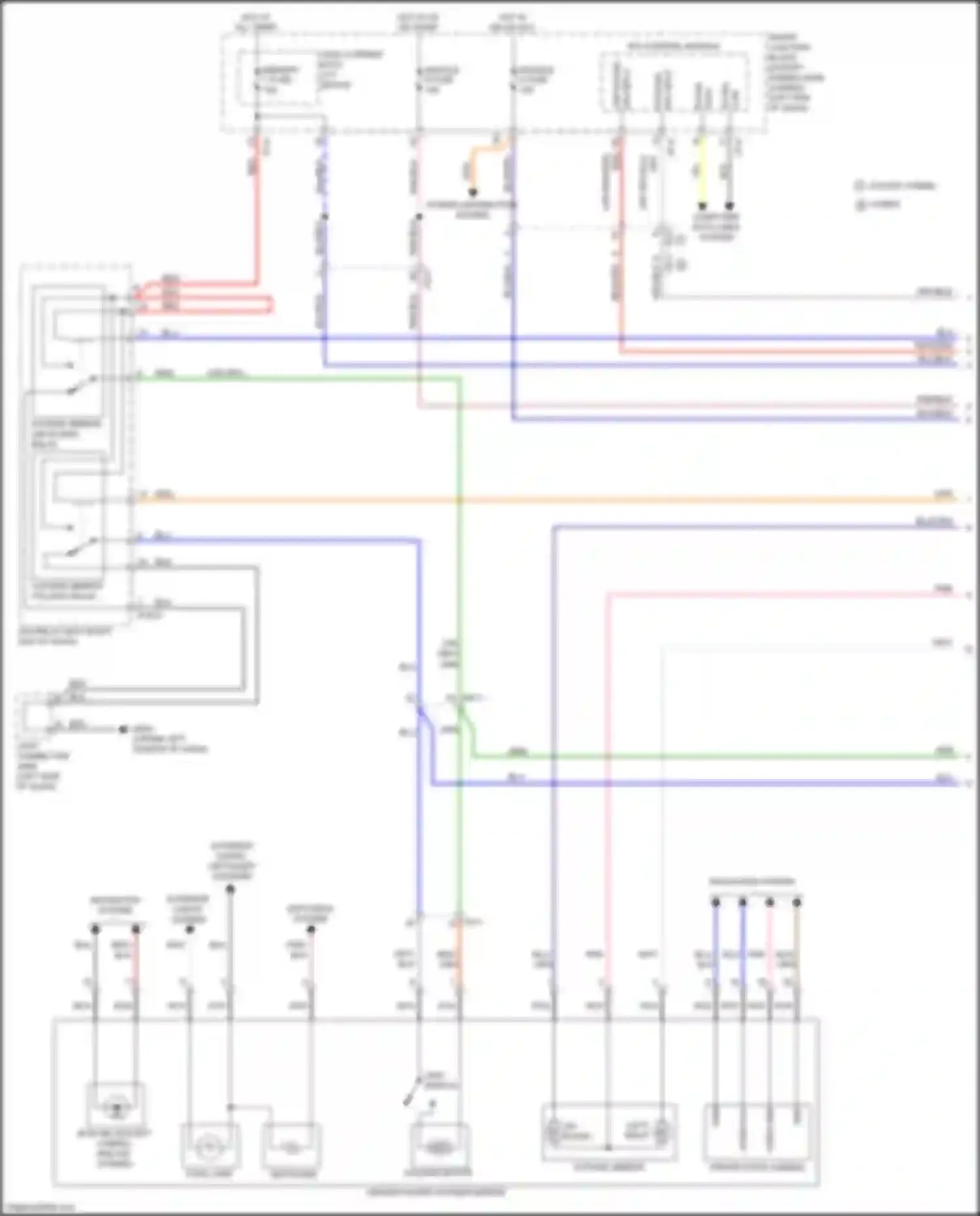 Wiring diagram ips control module for Kia Optima IV facelift (2018-2020) (10 of 88)