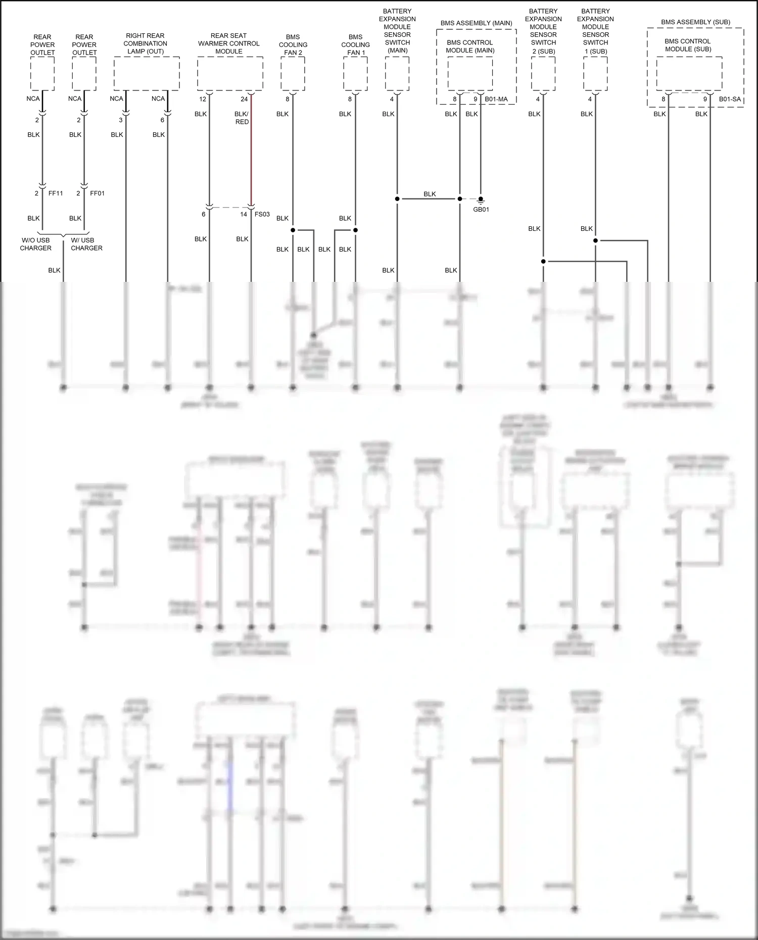 Kia Optima IV facelift (2018-2020) left headlamp wiring diagram  (26 of 33)