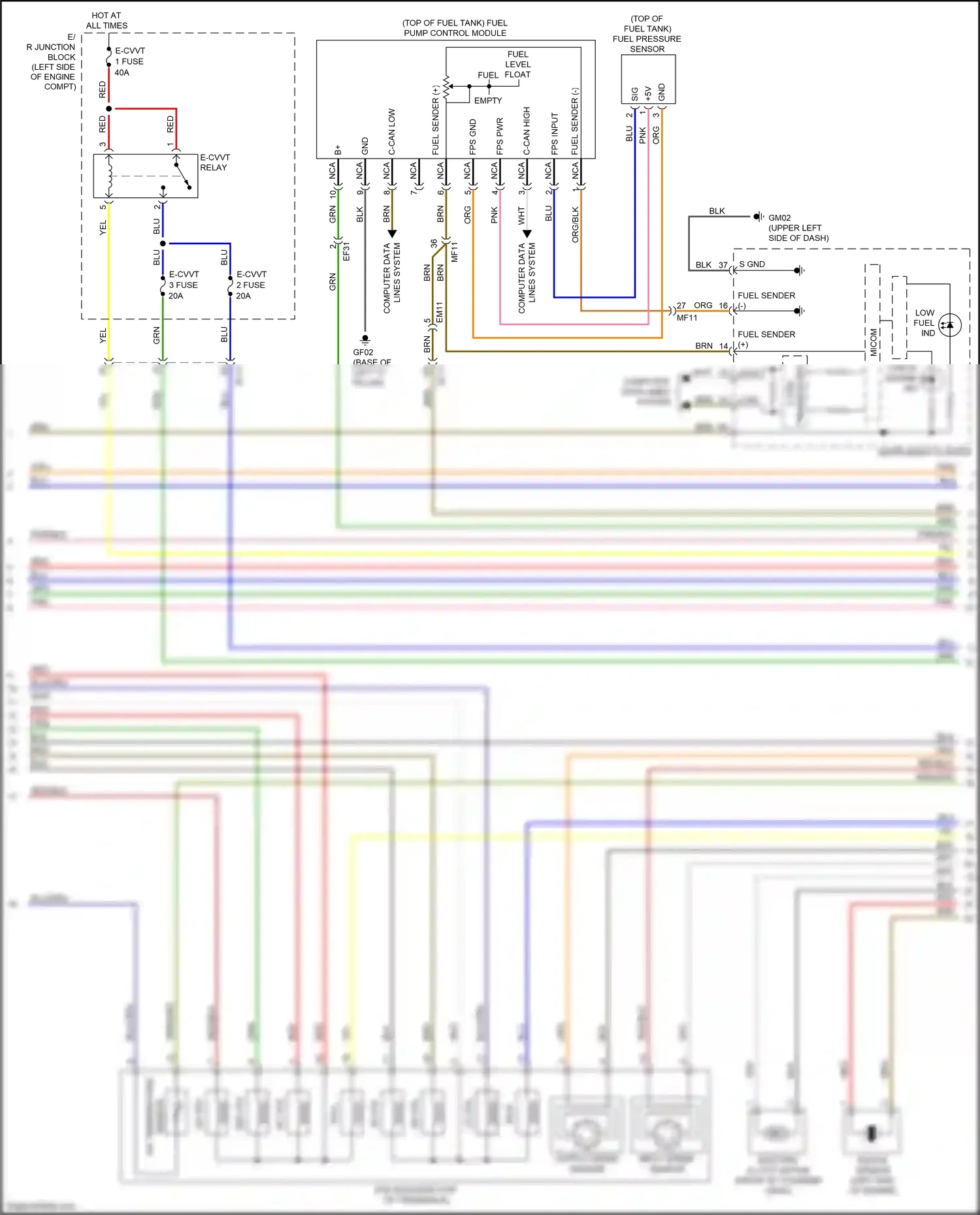 Kia Optima IV facelift (2018-2020) lines system wiring diagram  (18 of 18)