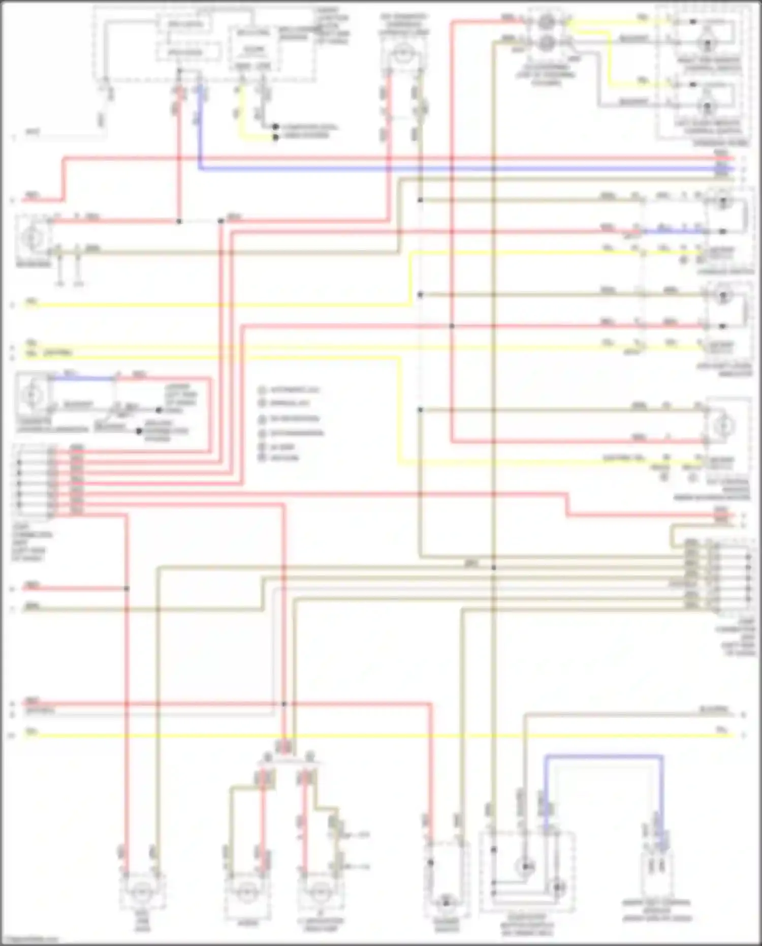 Wiring diagram low high for Kia Optima IV facelift (2018-2020) (5 of 6)