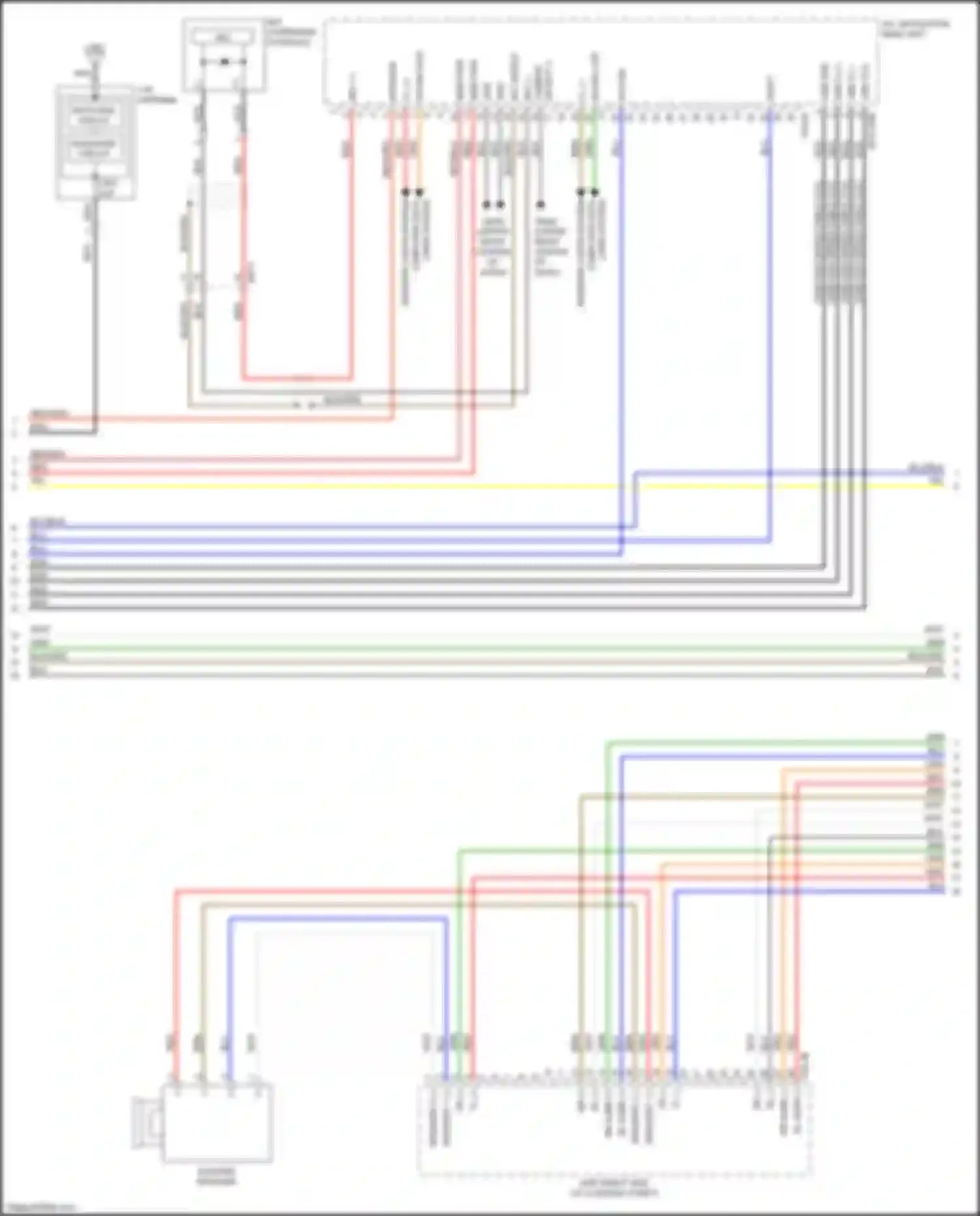 Wiring diagram matching circuit for Kia Optima IV facelift (2018-2020) (12 of 20)