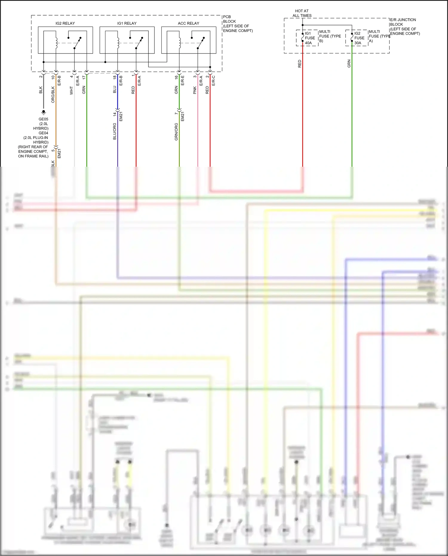 Kia Optima IV facelift (2018-2020) nca wiring diagram  (135 of 229)