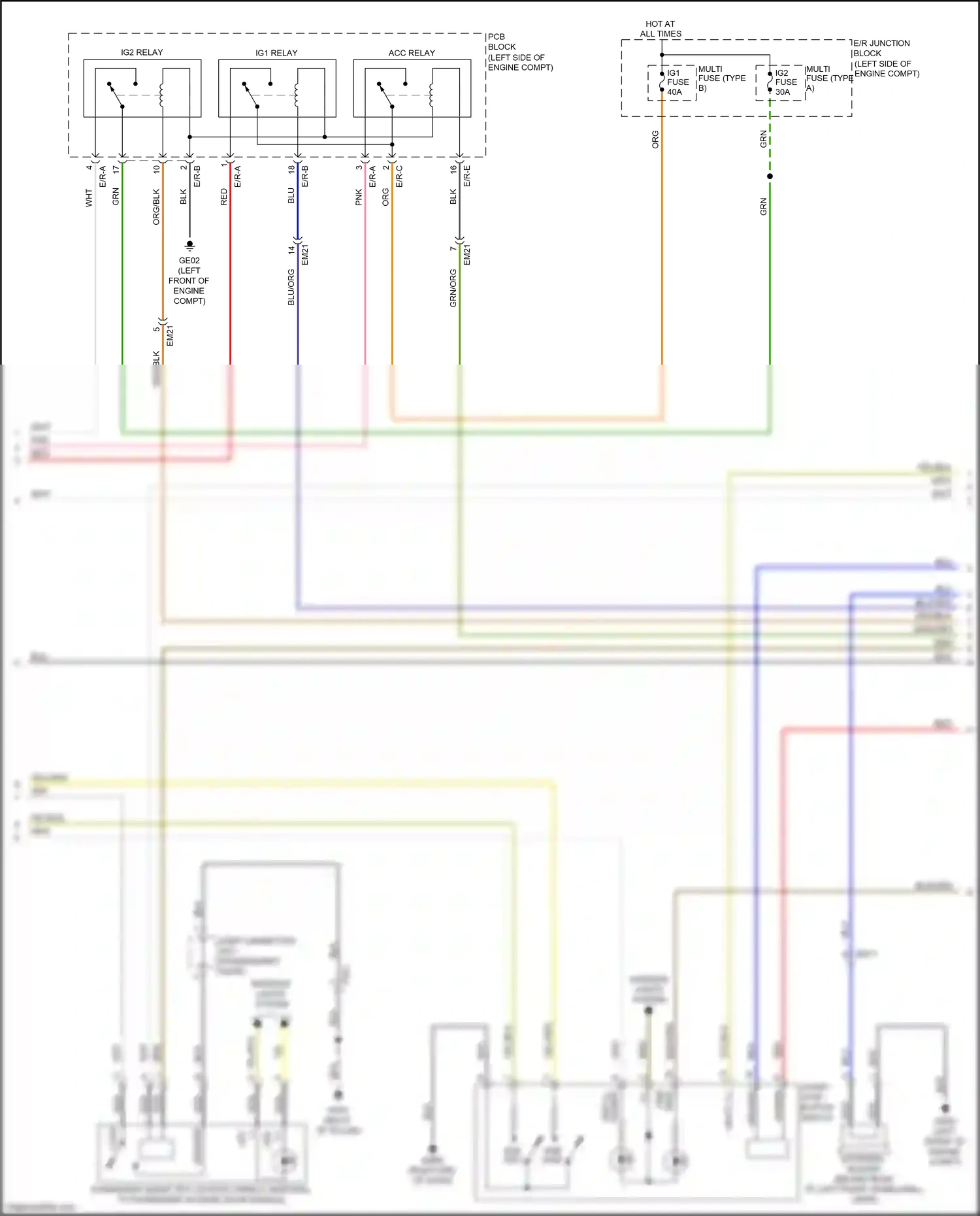 Kia Optima IV facelift (2018-2020) nca wiring diagram  (125 of 229)