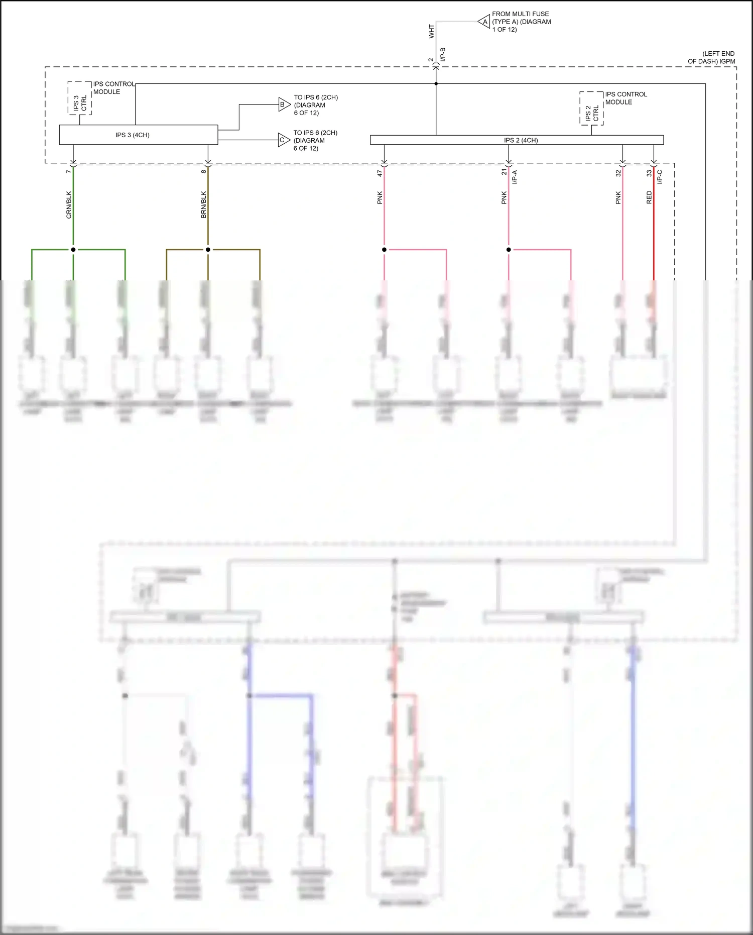 Kia Optima IV facelift (2018-2020) nca wiring diagram  (174 of 229)