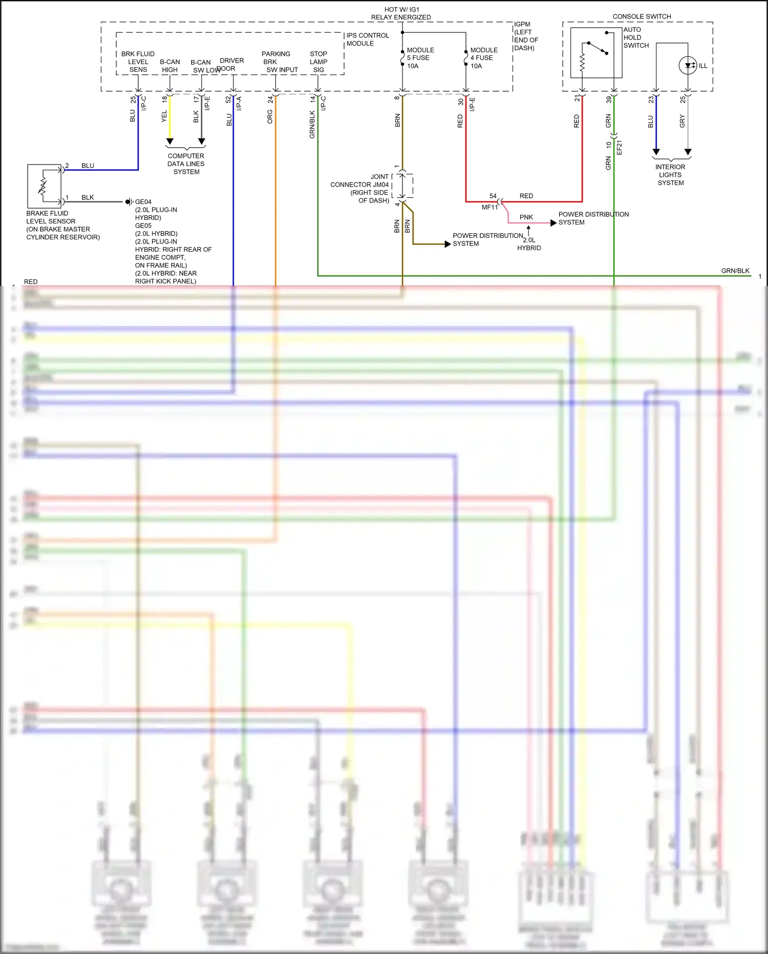 Kia Optima IV facelift (2018-2020) nca wiring diagram  (158 of 229)