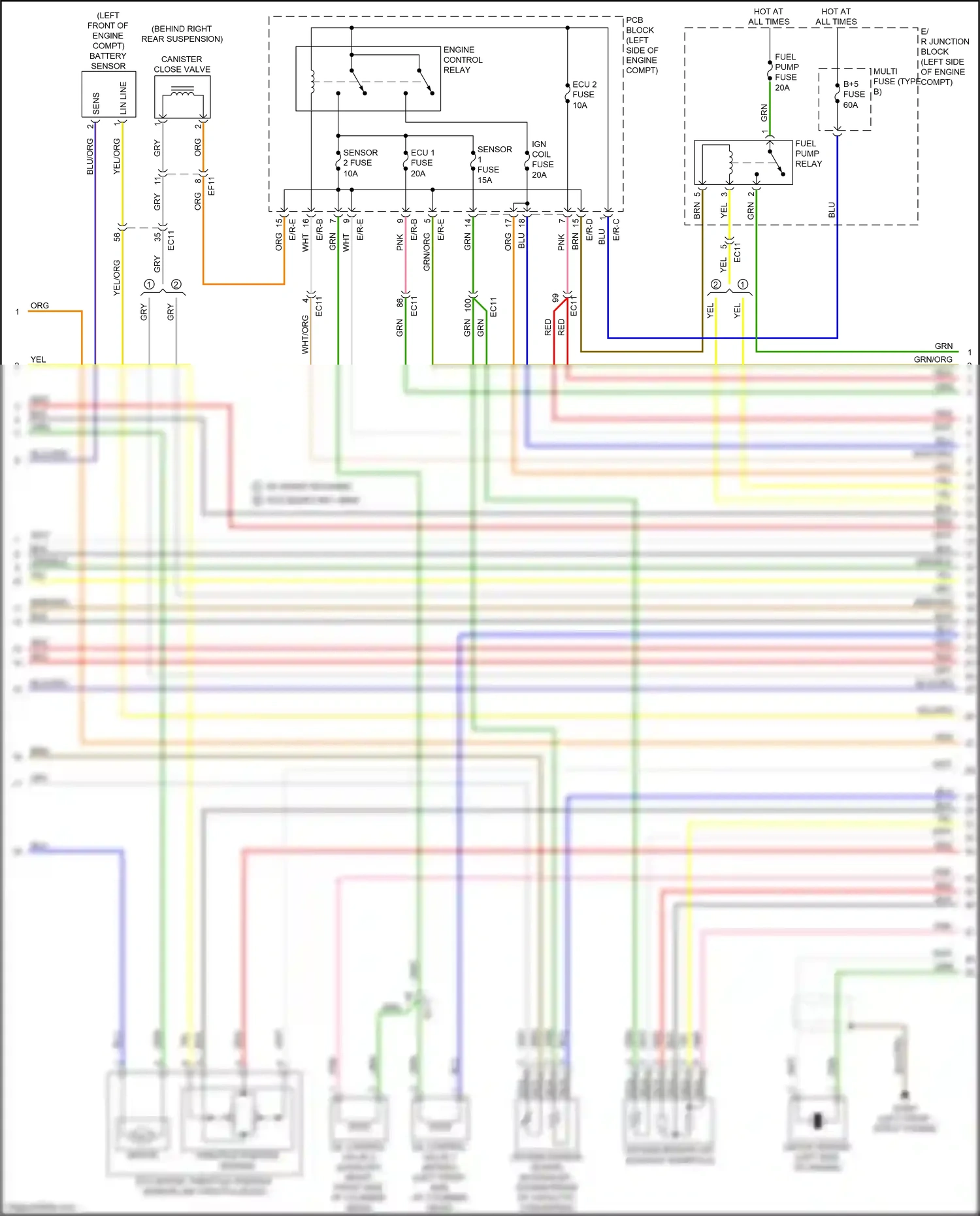 Kia Optima IV facelift (2018-2020) nca wiring diagram  (160 of 229)