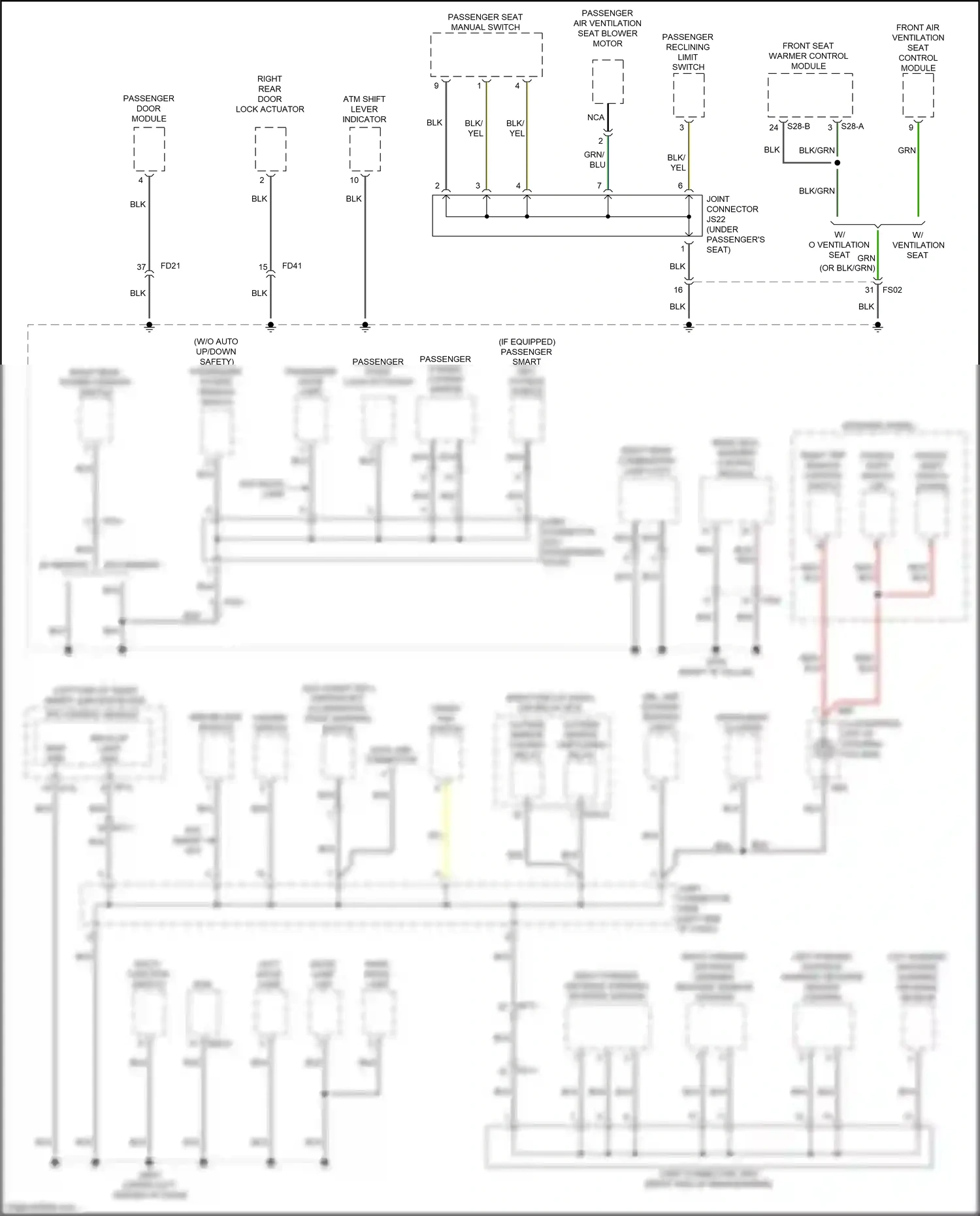 Kia Optima IV facelift (2018-2020) nca wiring diagram  (201 of 229)