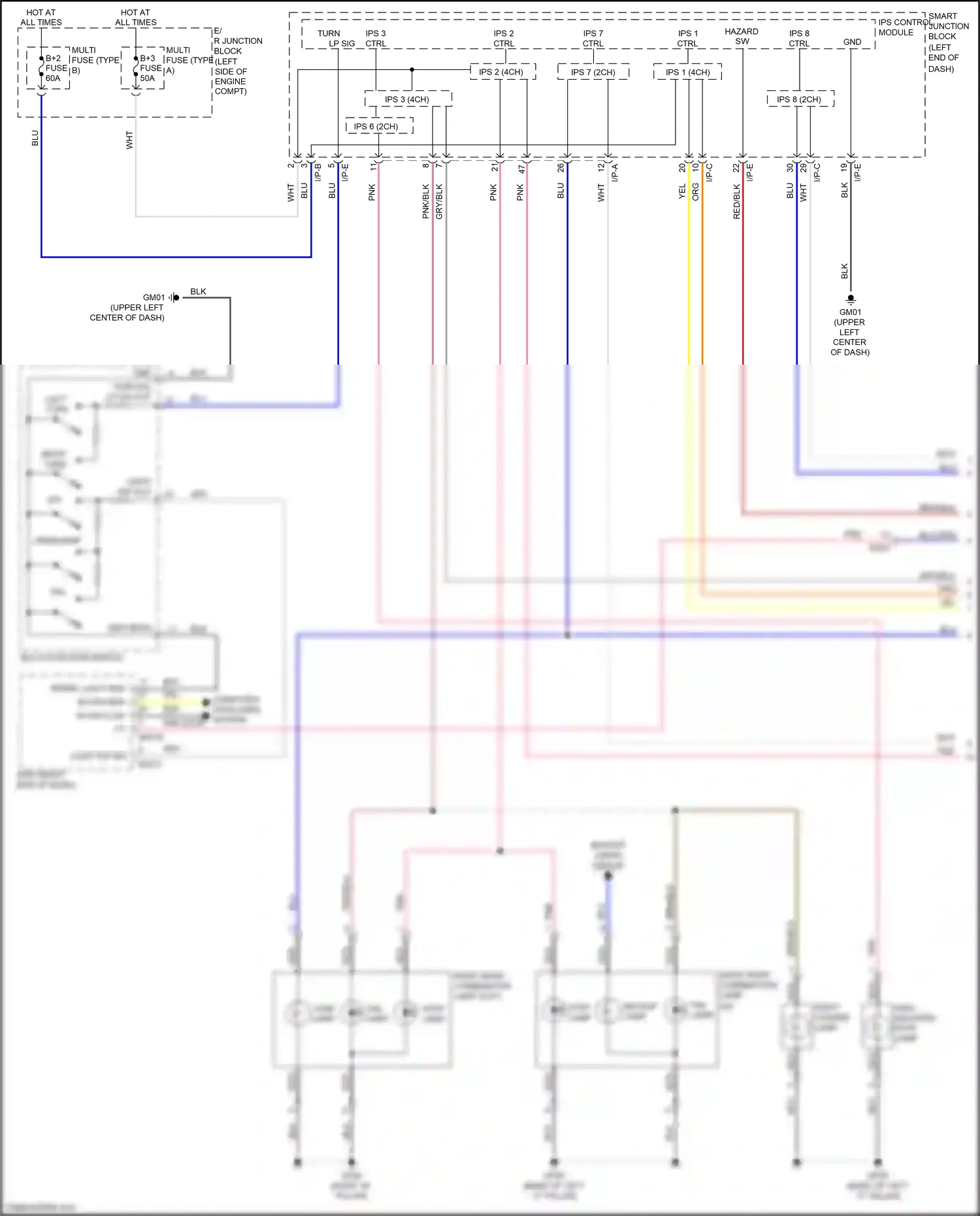 Kia Optima IV facelift (2018-2020) nca wiring diagram  (93 of 229)