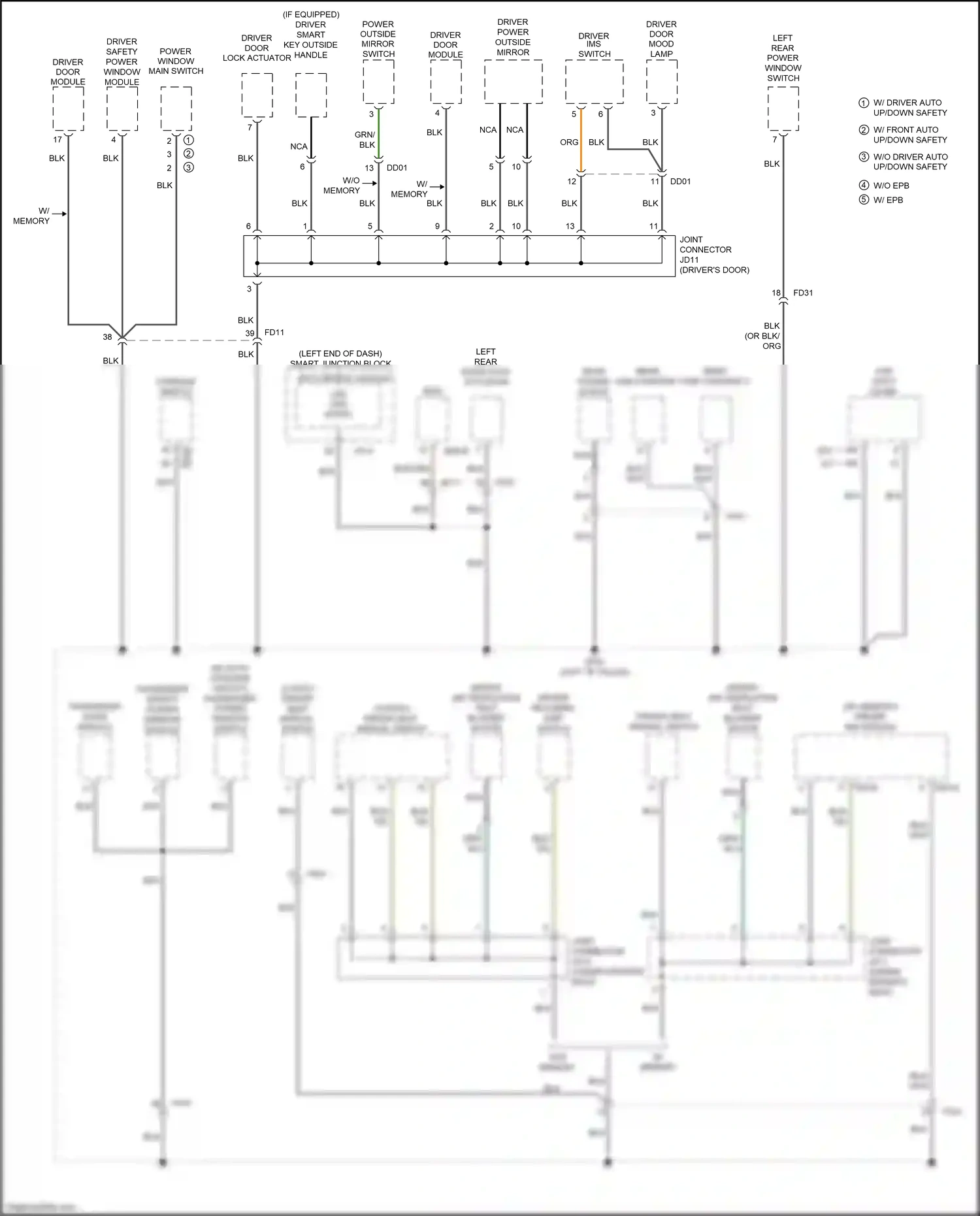 Kia Optima IV facelift (2018-2020) nca wiring diagram  (204 of 229)