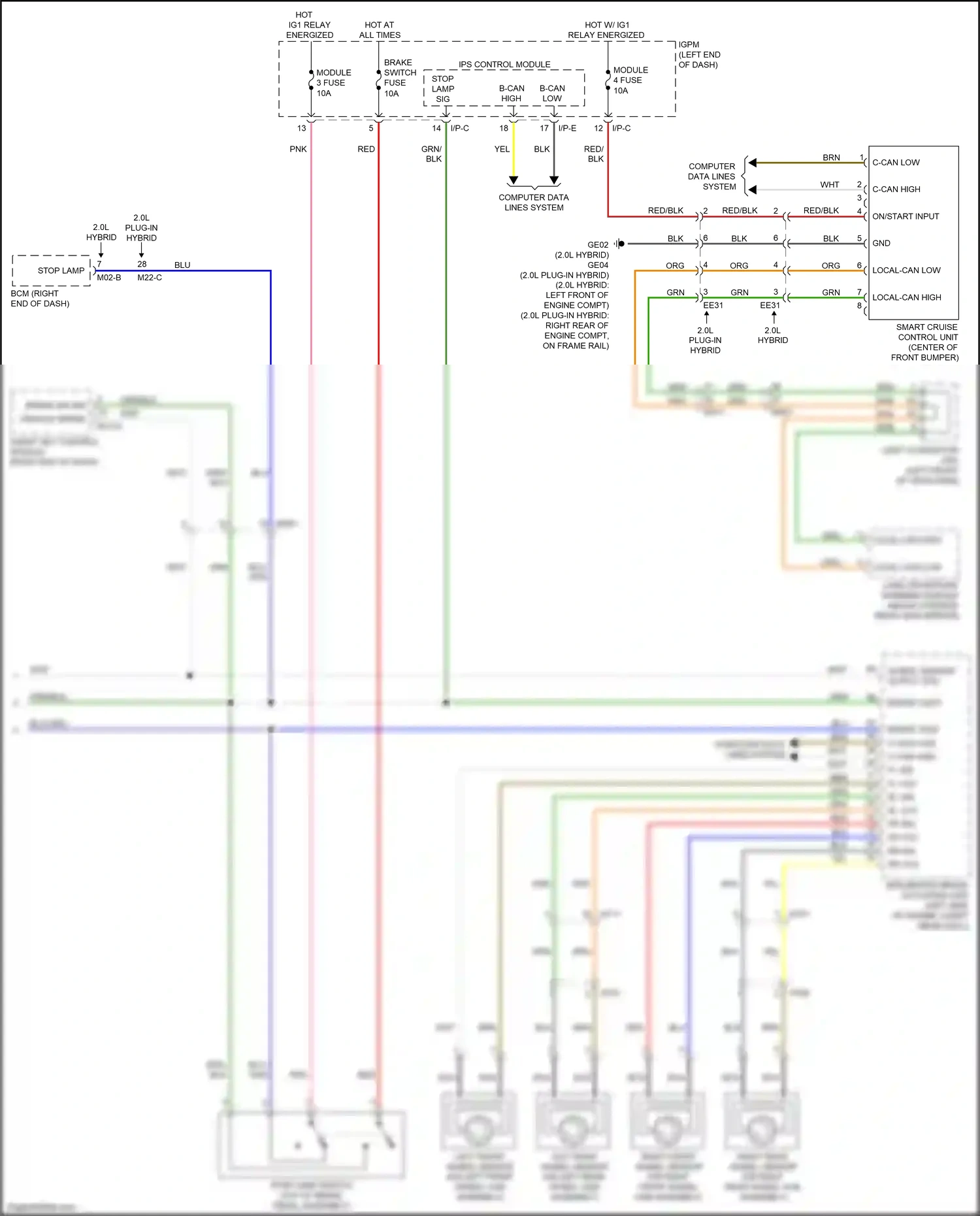Kia Optima IV facelift (2018-2020) nca wiring diagram  (3 of 229)