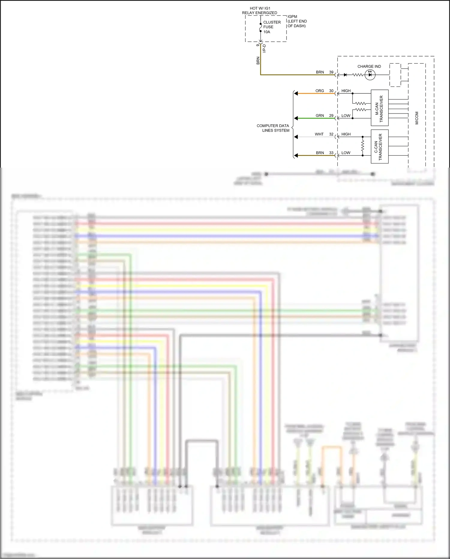Kia Optima IV facelift (2018-2020) nca wiring diagram  (138 of 229)