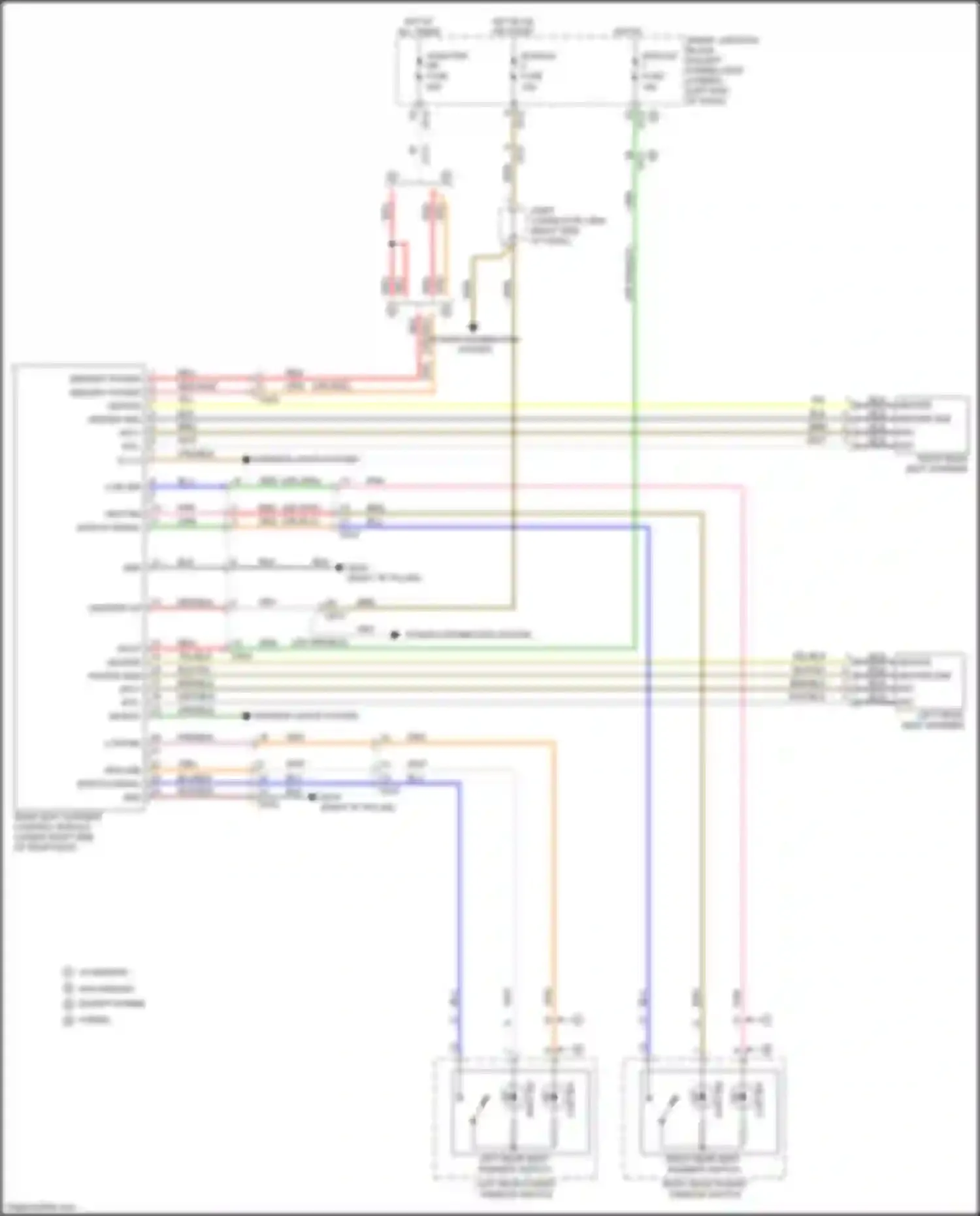 Wiring diagram ntc- for Kia Optima IV facelift (2018-2020) (3 of 4)