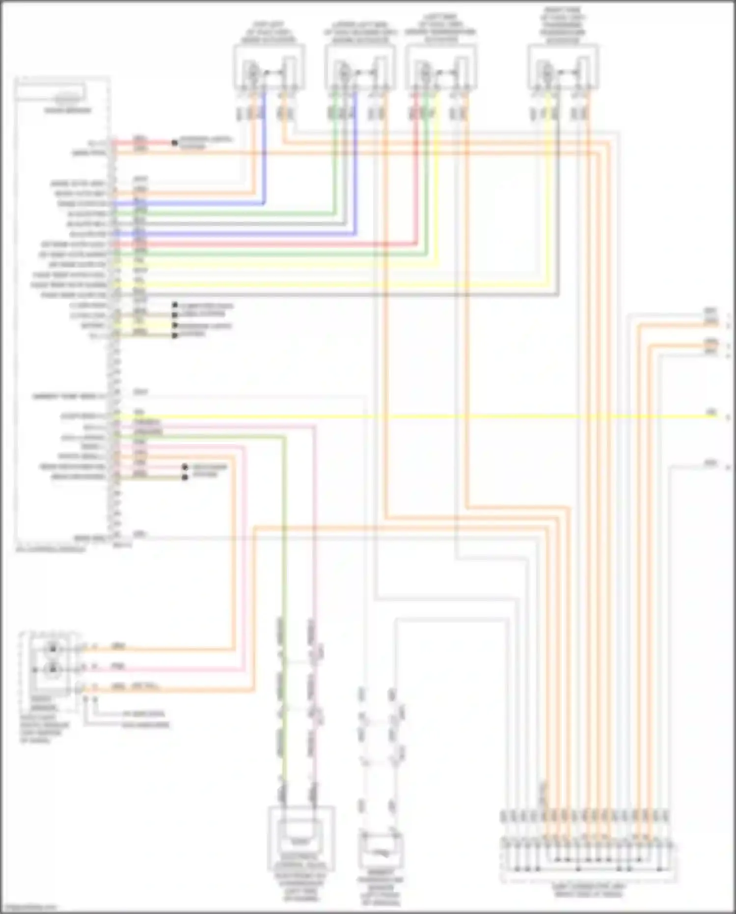 Wiring diagram red for Kia Optima IV facelift (2018-2020) (71 of 318)