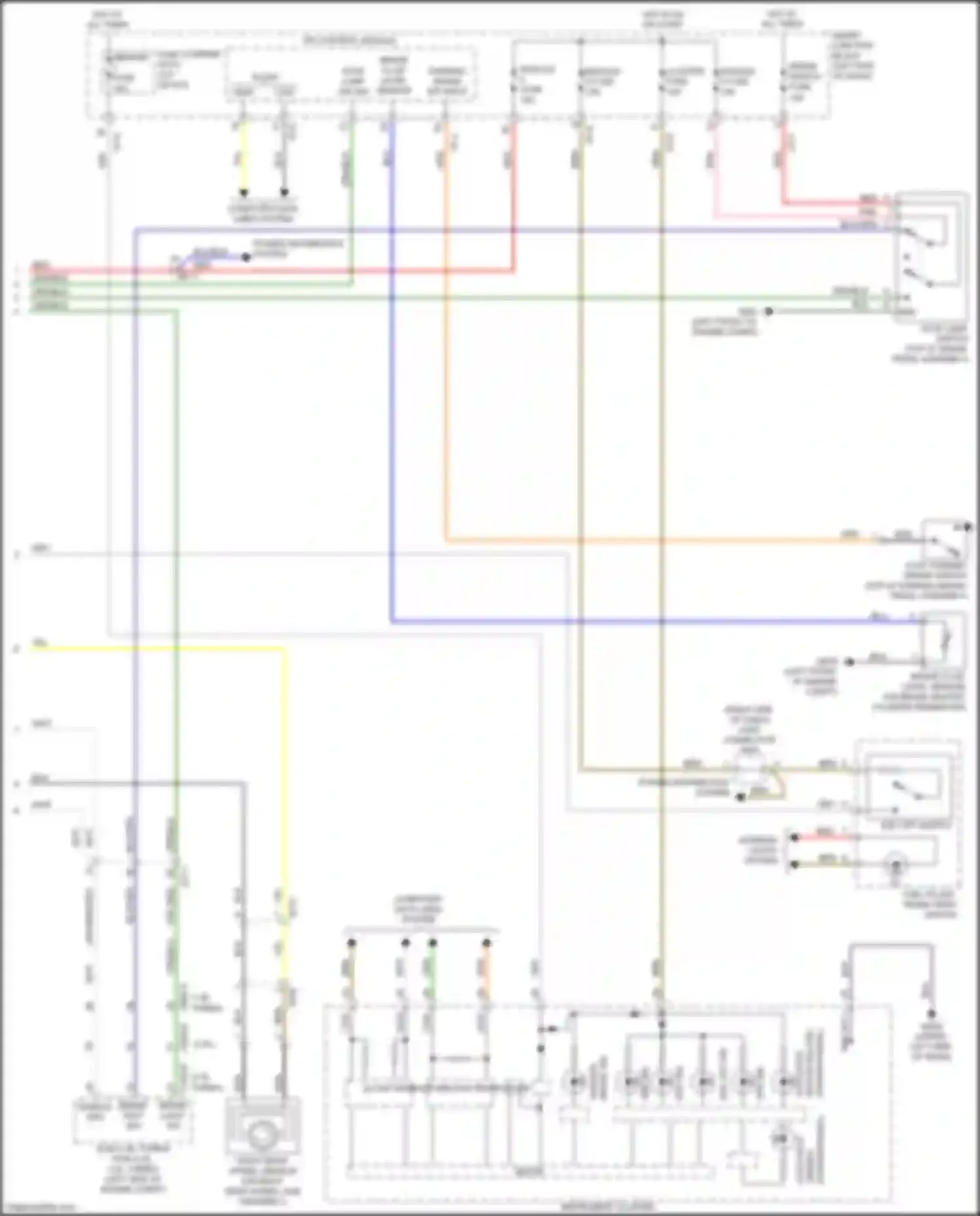 Wiring diagram red for Kia Optima IV facelift (2018-2020) (22 of 318)