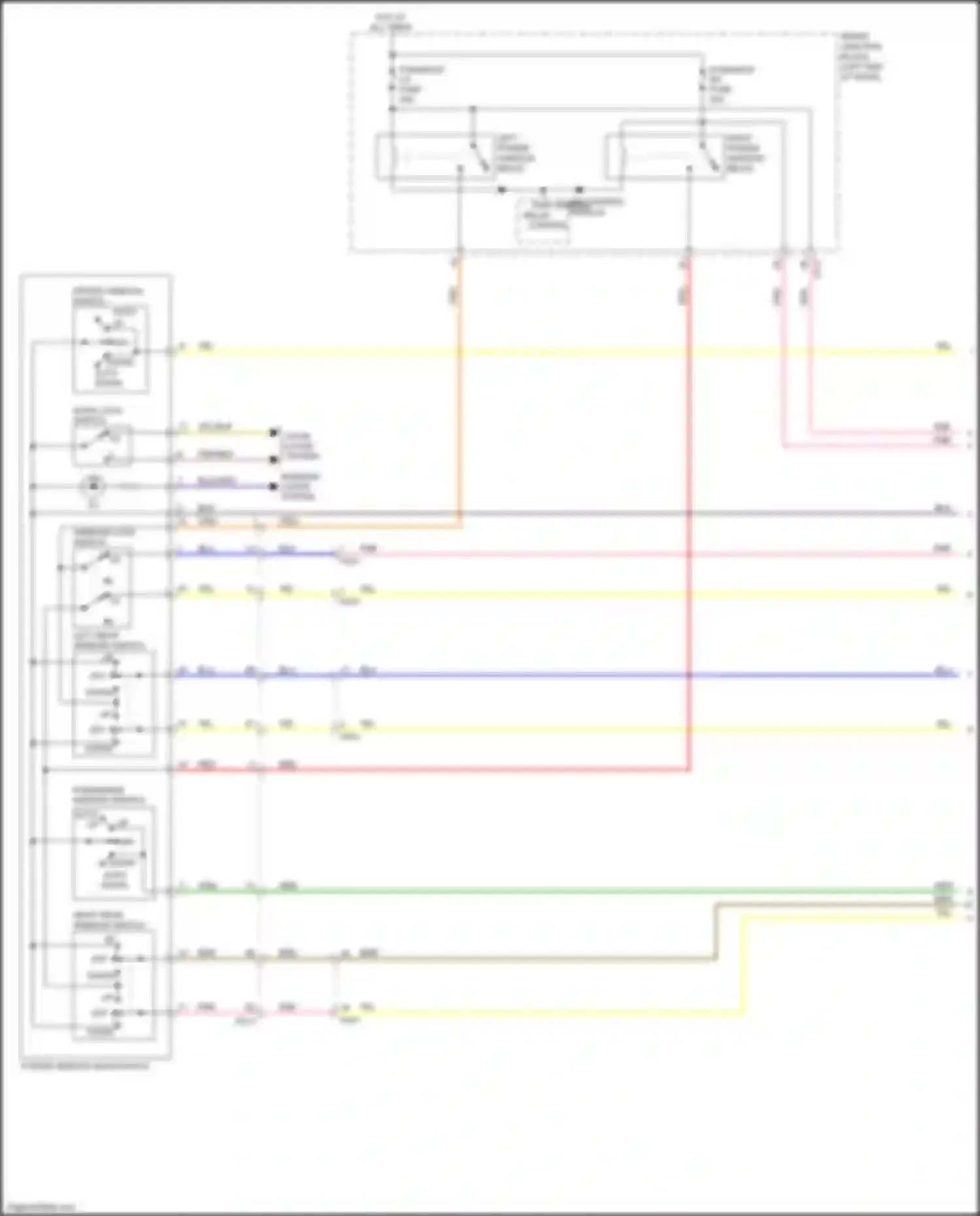 Wiring diagram red for Kia Optima IV facelift (2018-2020) (106 of 318)