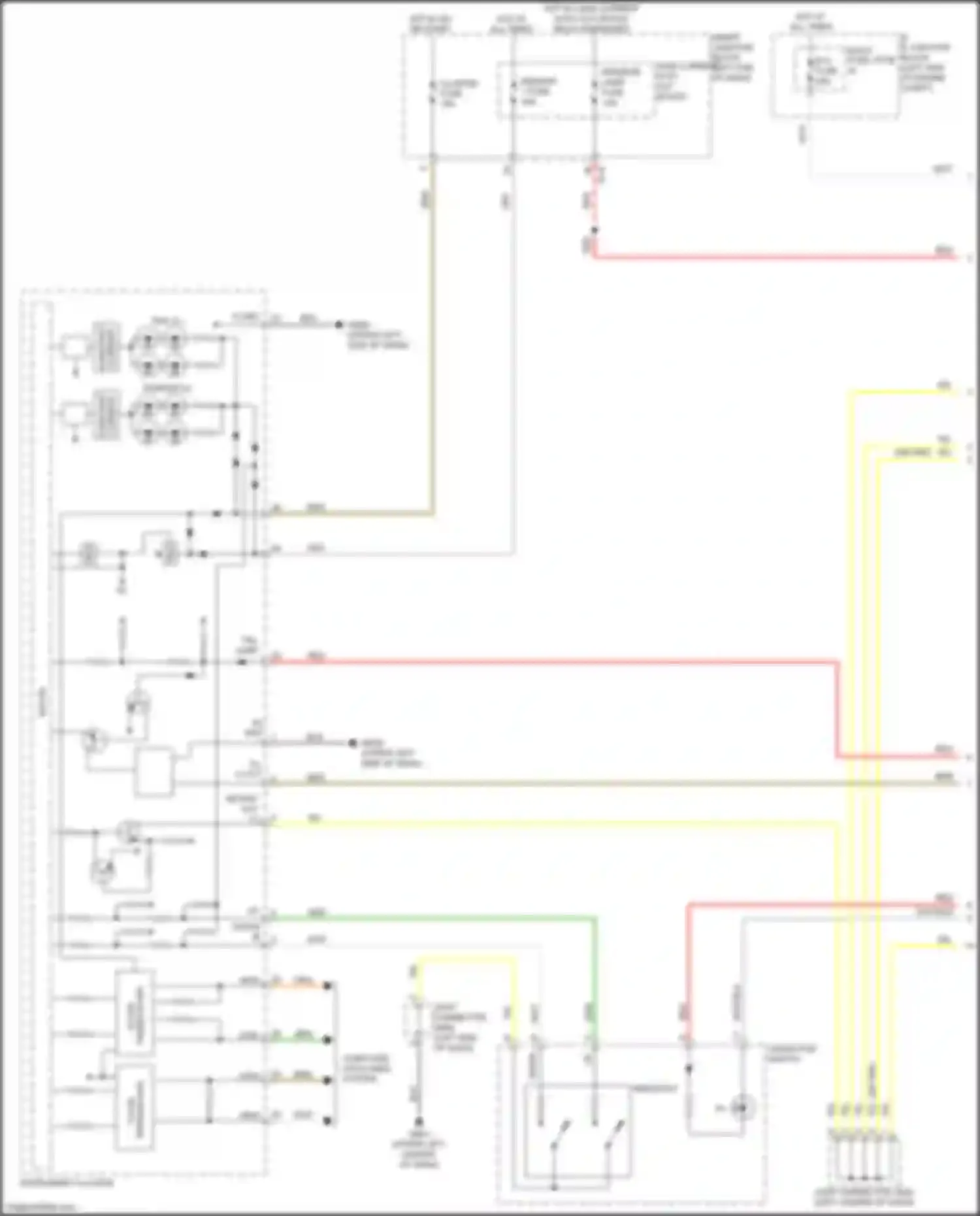 Wiring diagram red for Kia Optima IV facelift (2018-2020) (178 of 318)