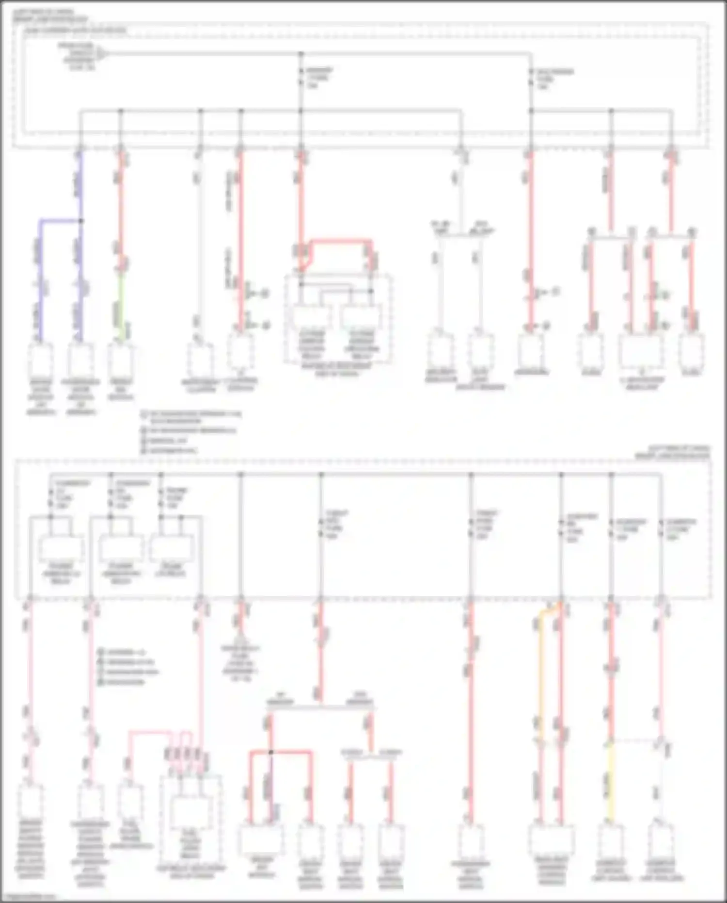 Wiring diagram red/wht for Kia Optima IV facelift (2018-2020) (1 of 16)