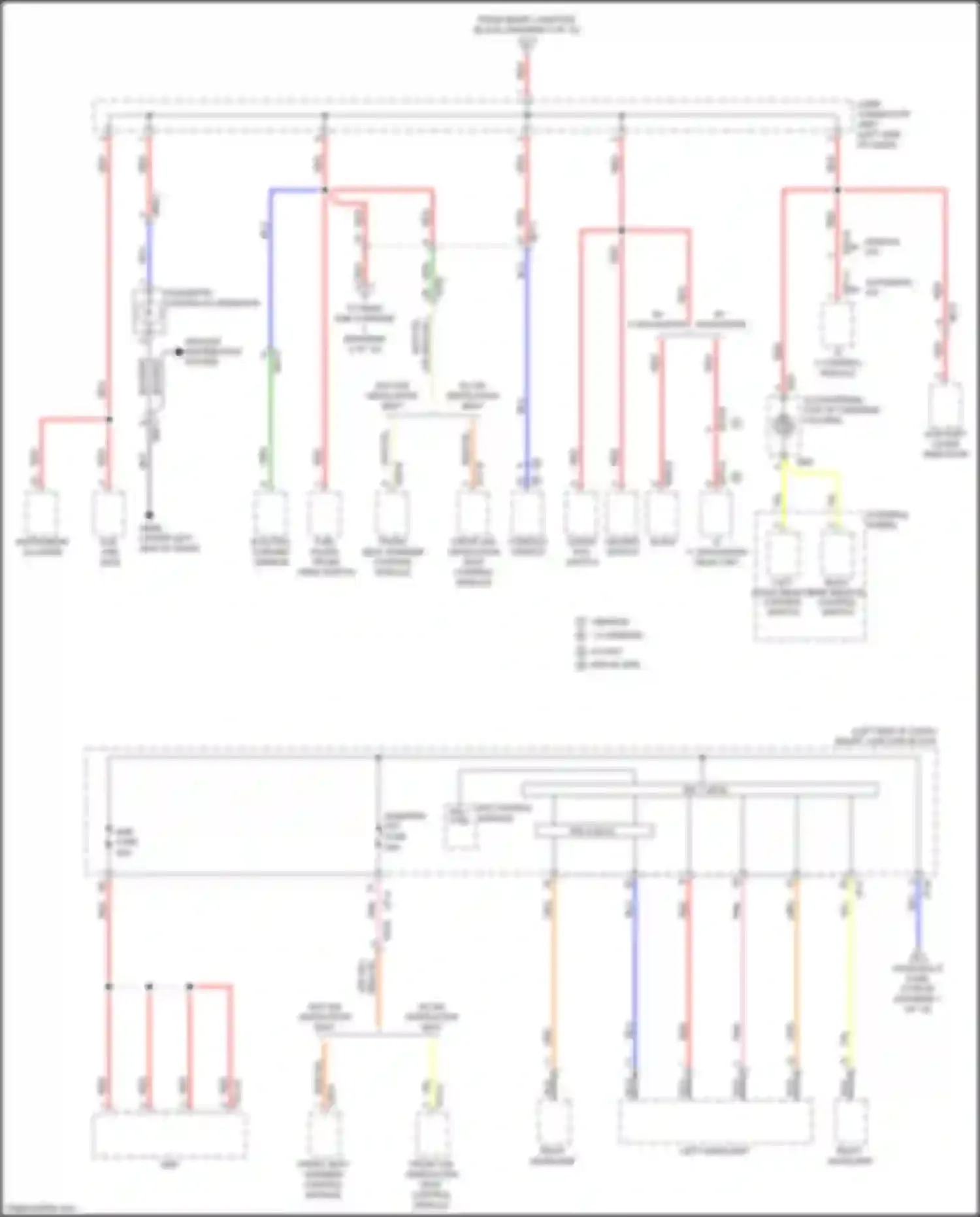 Wiring diagram s/heater frt fuse for Kia Optima IV facelift (2018-2020) (1 of 7)
