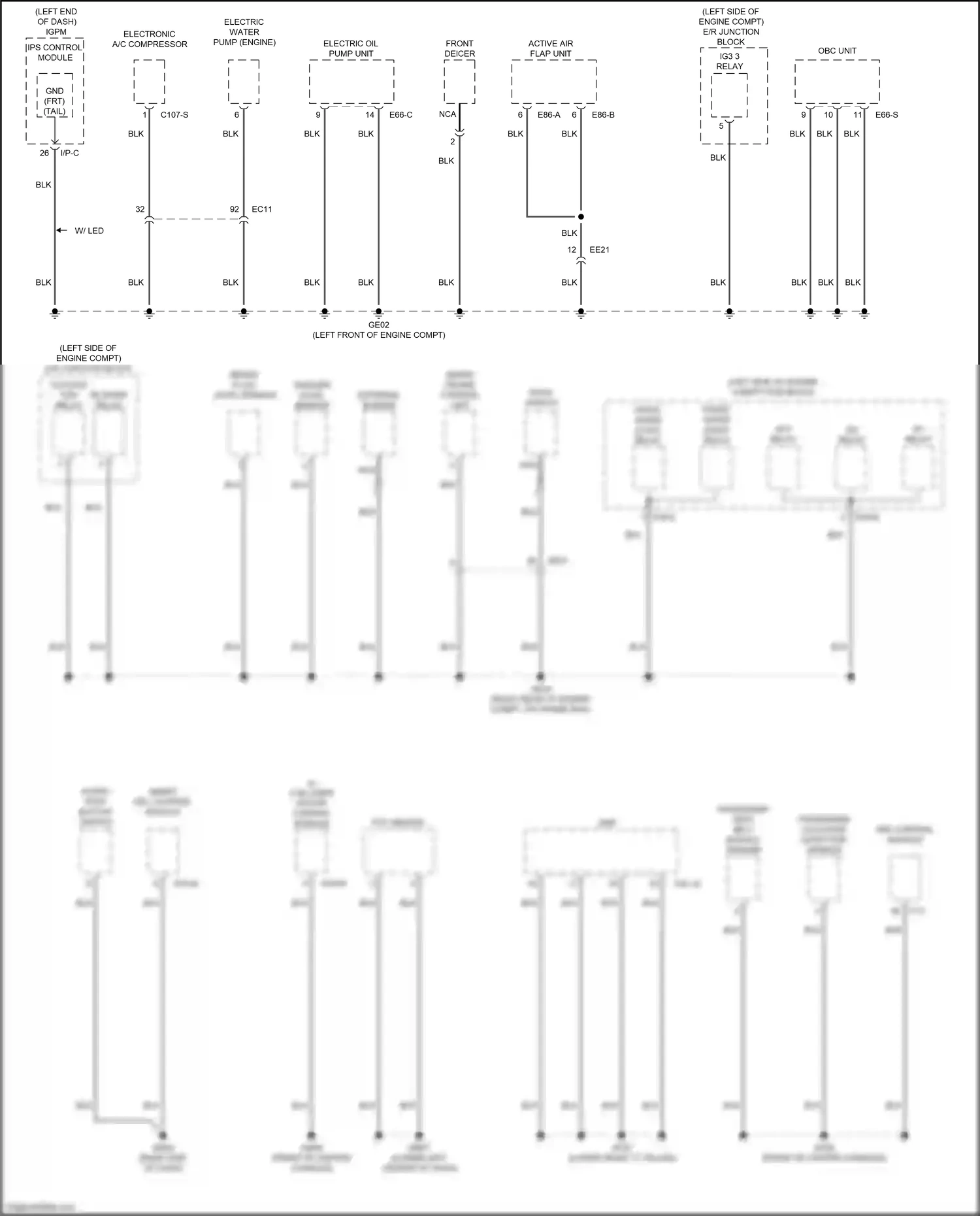 Kia Optima IV facelift (2018-2020) smart cruise control unit wiring diagram  (12 of 14)