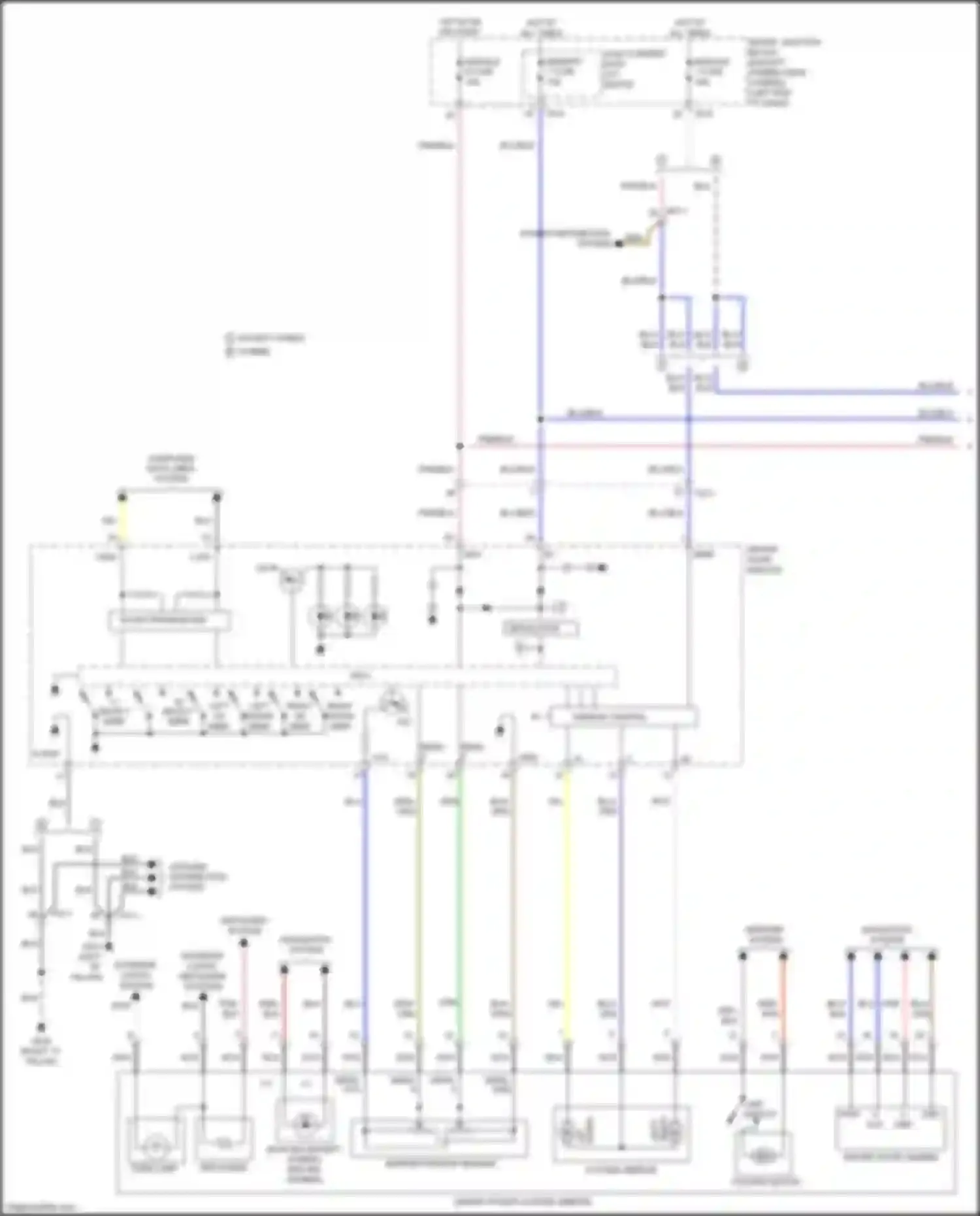 Wiring diagram smart junction block for Kia Optima IV facelift (2018-2020) (67 of 92)