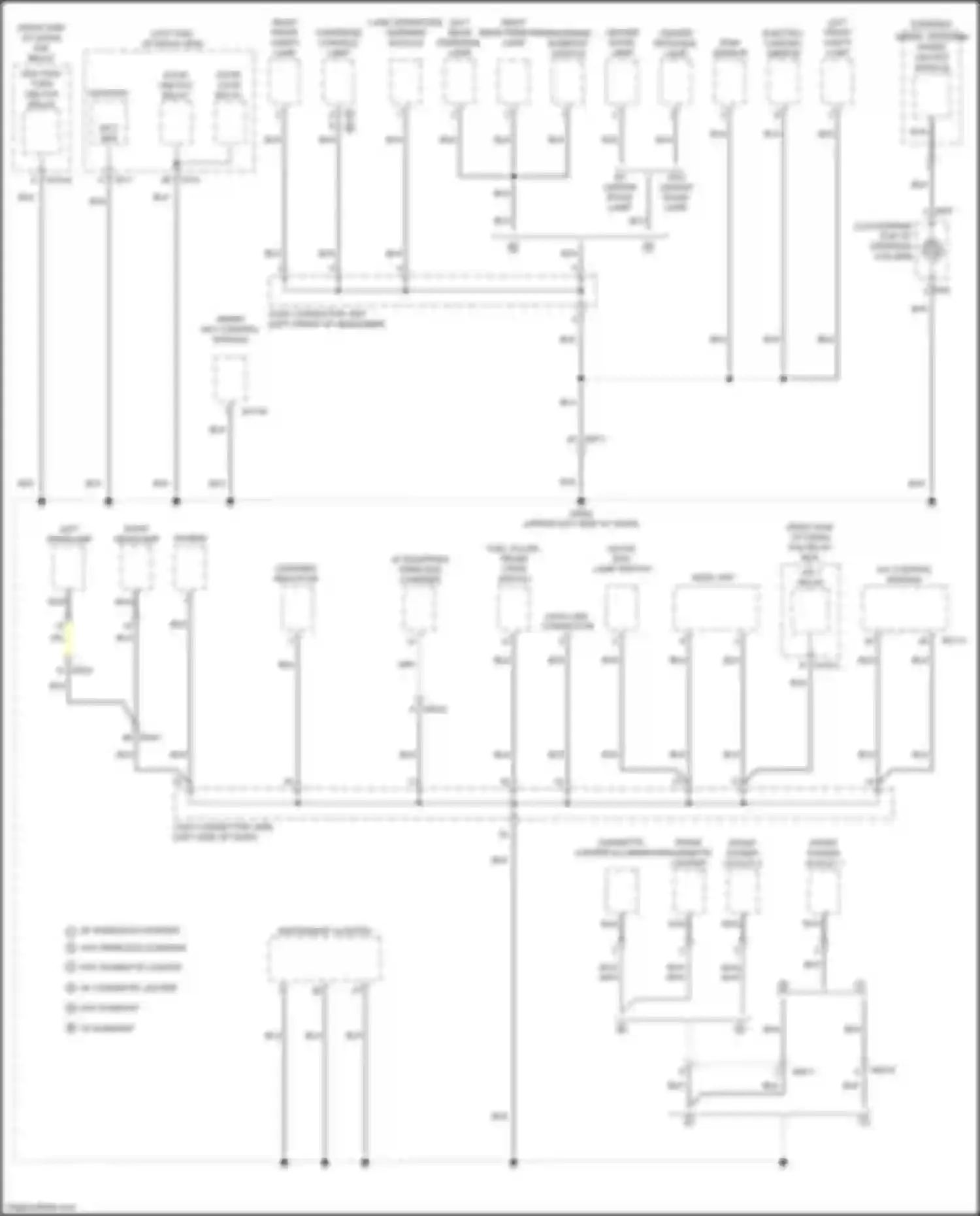 Wiring diagram steering wheel steering wheel heated module for Kia Optima IV facelift (2018-2020) (2 of 2)