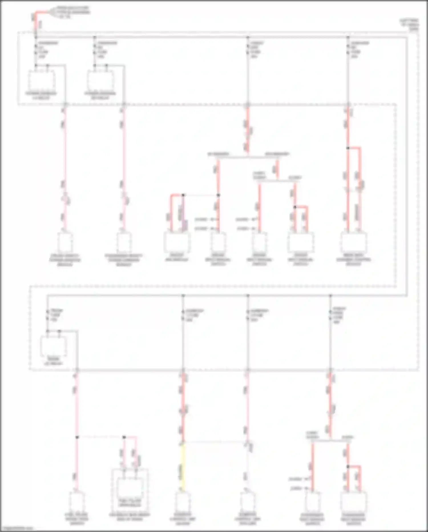 Wiring diagram sunroof 2 fuse for Kia Optima IV facelift (2018-2020) (2 of 7)