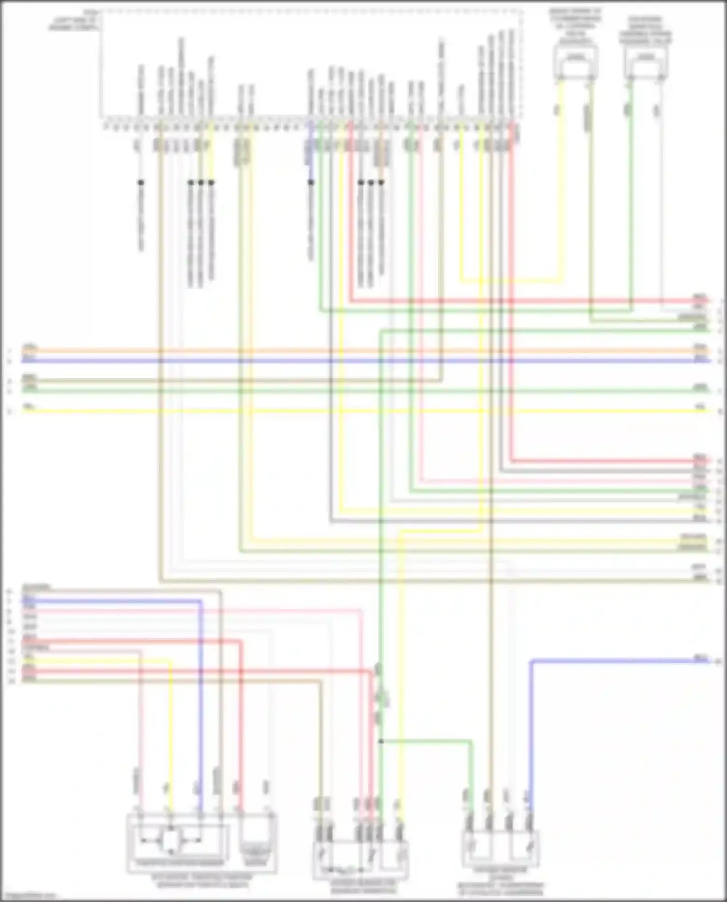 Wiring diagram vis ctrl for Kia Optima IV facelift (2018-2020) (1 of 1)
