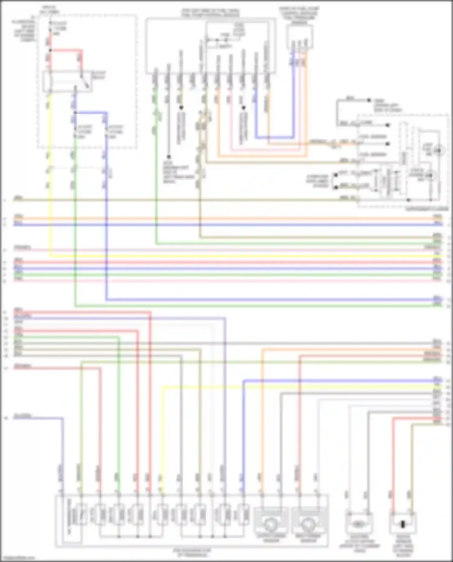 Optima Kia IV (2015-2018): Wiring diagram engine performance 2.4l (2 of 6)