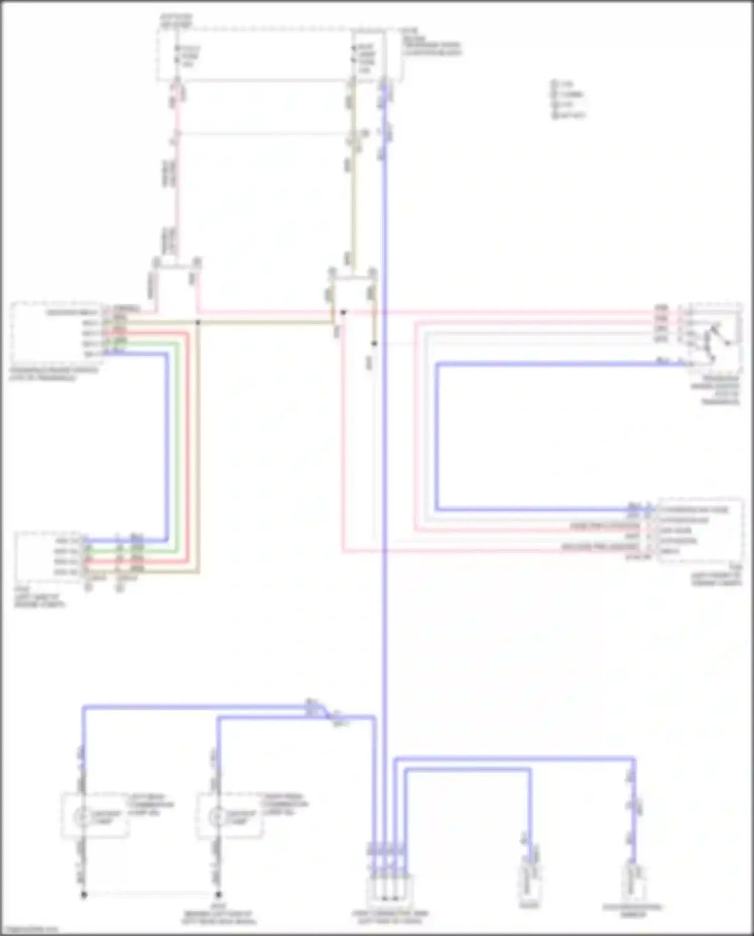 Wiring diagram 2.0l turbo 2.4l a/t dct for Kia Optima IV (2015-2018) (1 of 1)