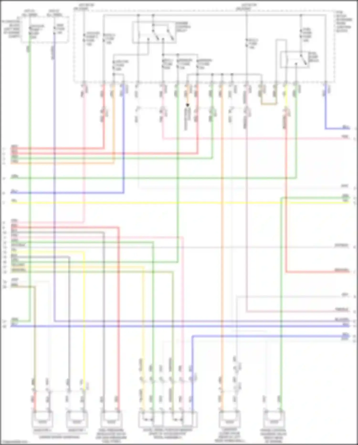 Wiring diagram accel pedal position sensor for Kia Optima IV (2015-2018) (4 of 5)