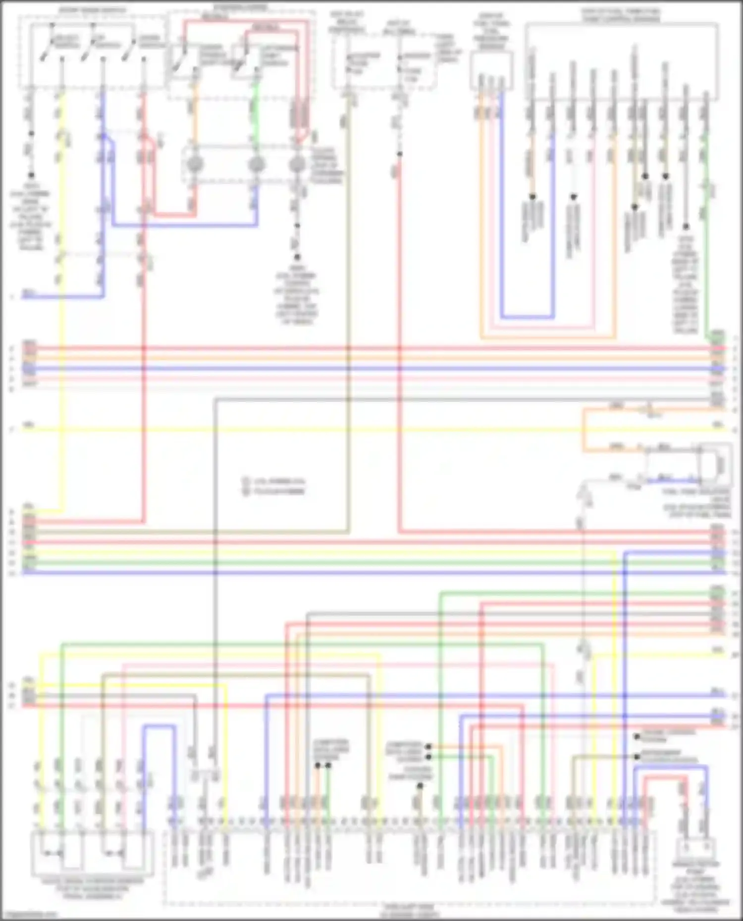 Wiring diagram aps 1 sig for Kia Optima IV (2015-2018) (2 of 4)