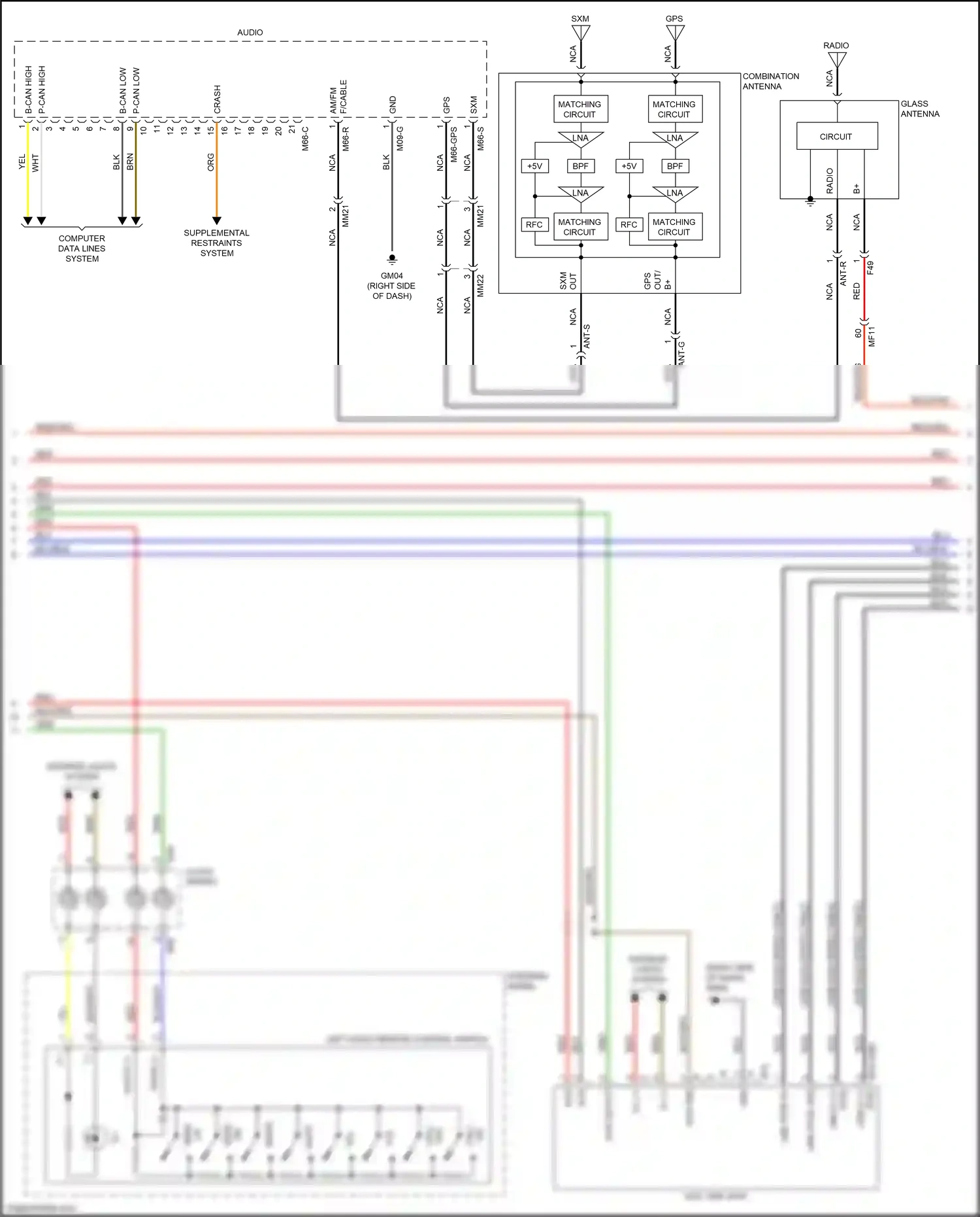 Kia Optima IV (2015-2018) aux gnd wiring diagram  (24 of 24)