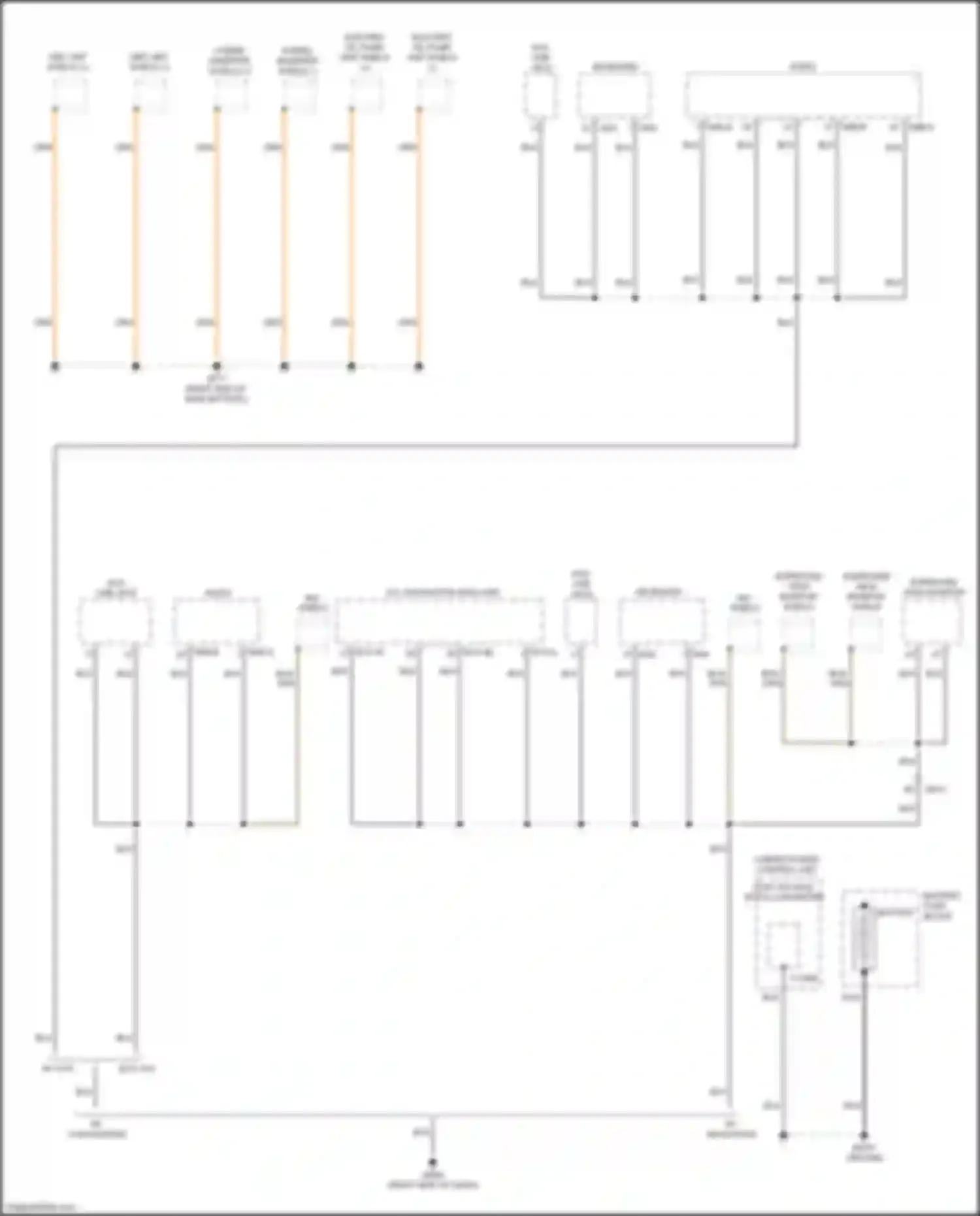 Wiring diagram battery fuse block for Kia Optima IV (2015-2018) (3 of 11)