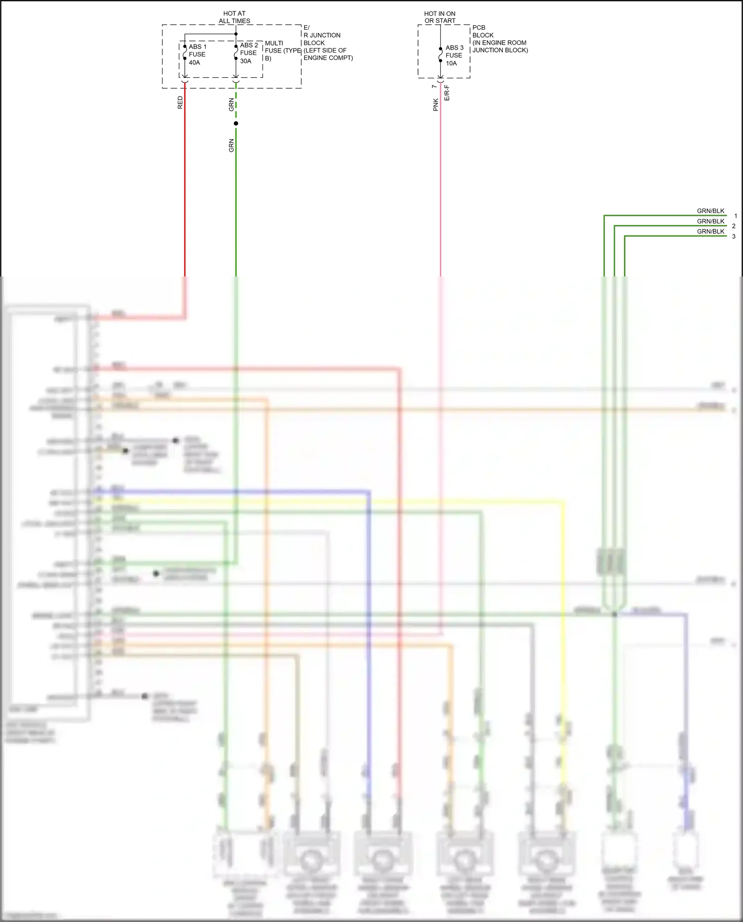 Kia Optima IV (2015-2018) blk wiring diagram  (152 of 344)