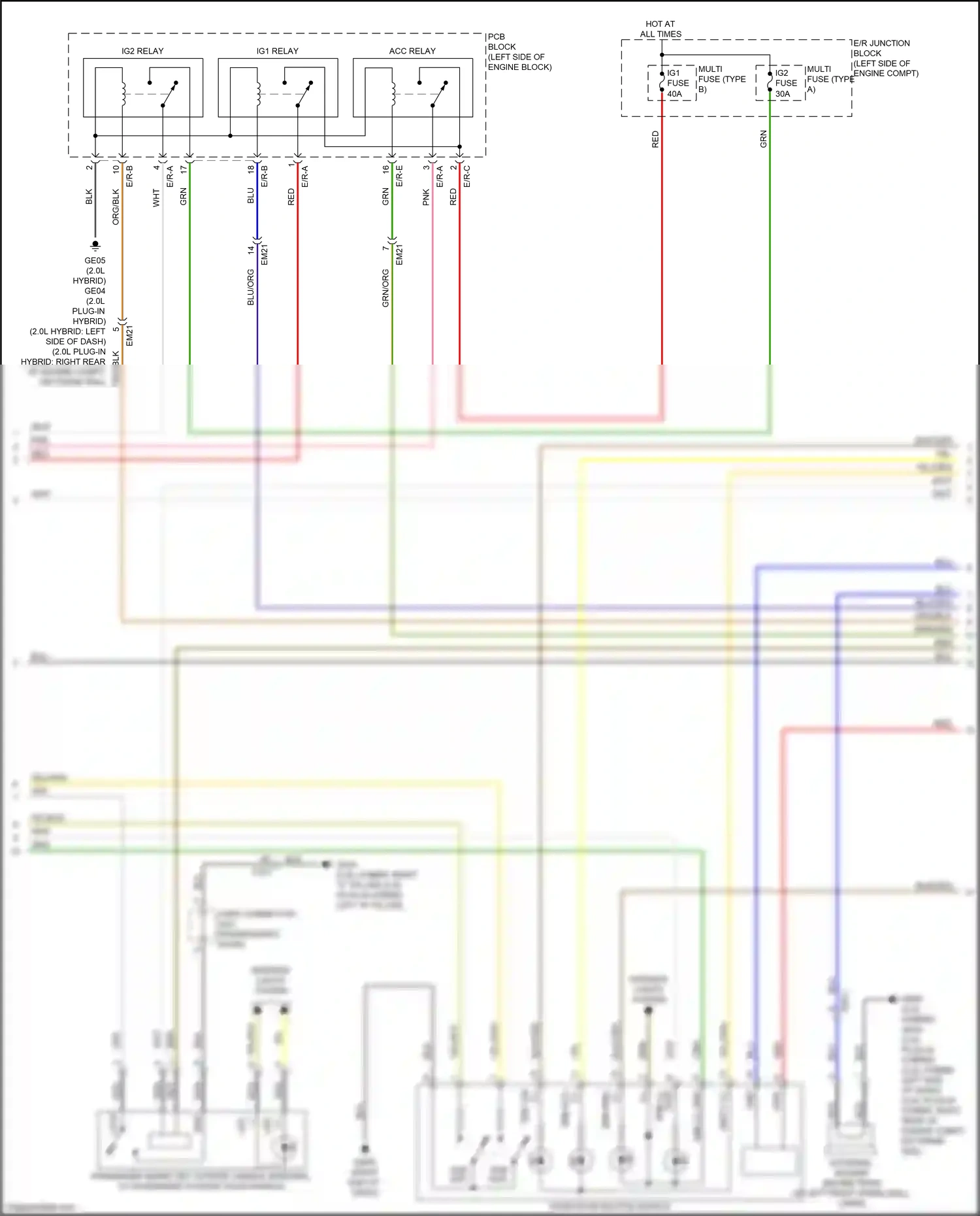 Kia Optima IV (2015-2018) blk wiring diagram  (160 of 344)