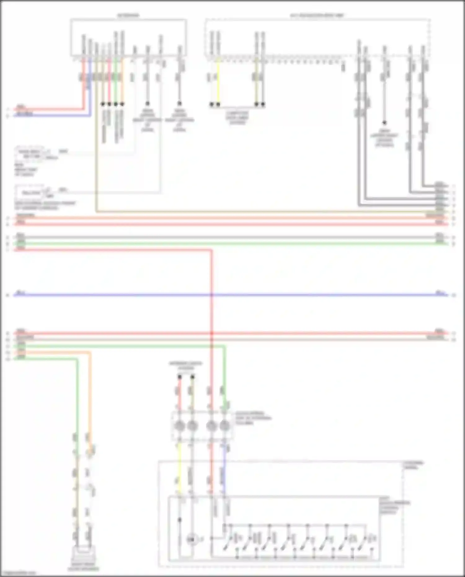 Wiring diagram blk/wht for Kia Optima IV (2015-2018) (6 of 41)
