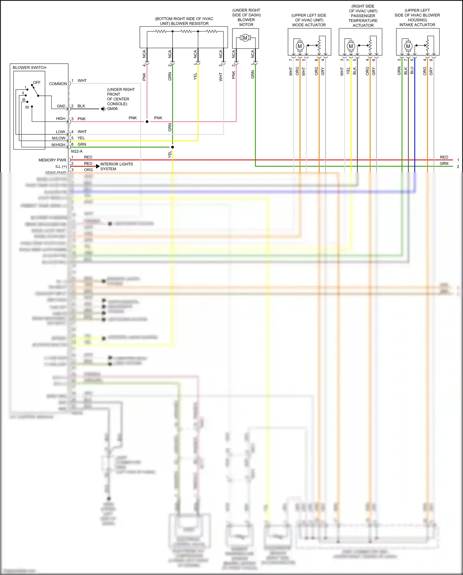 Kia Optima IV (2015-2018) blower motor wiring diagram  (3 of 3)