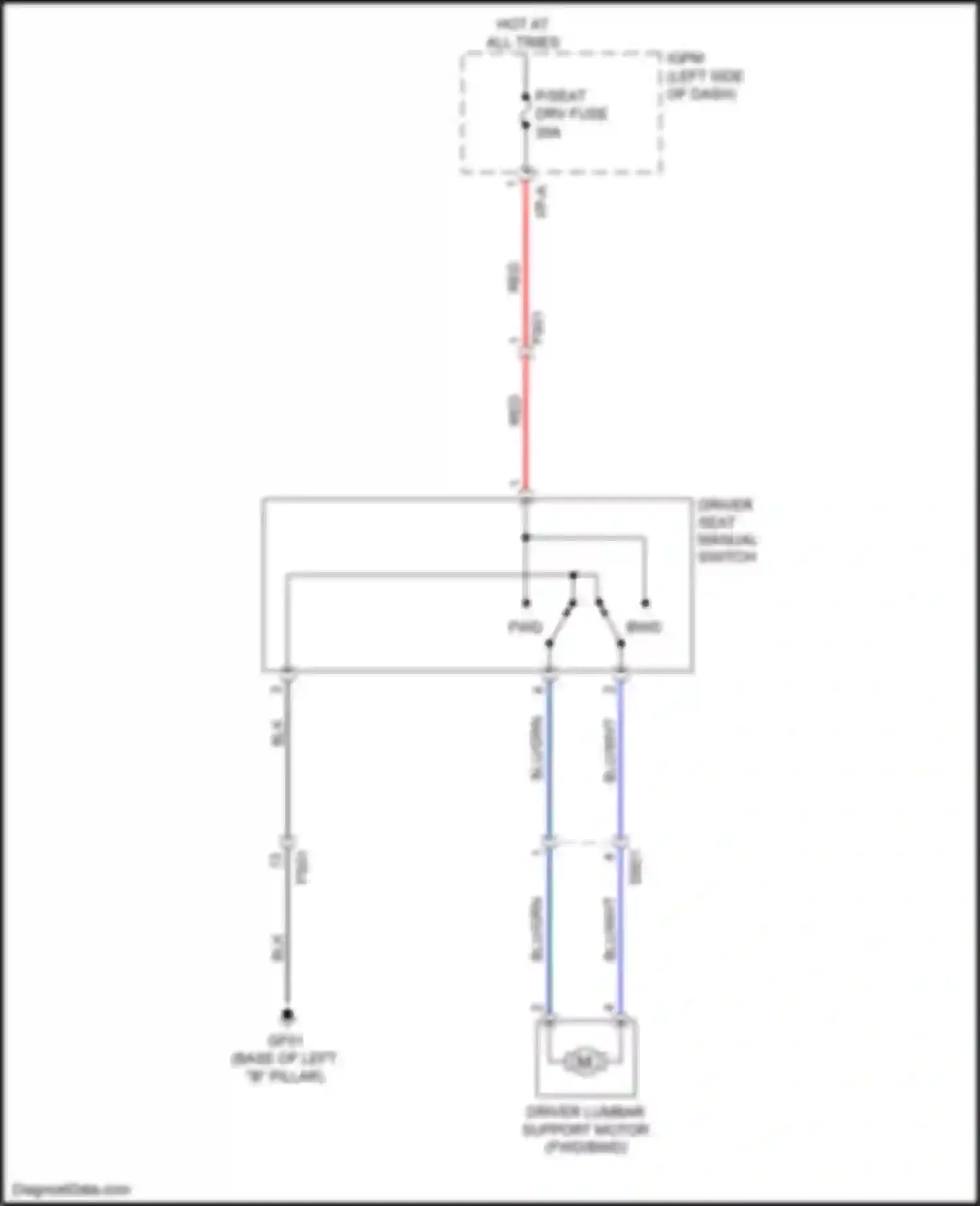 Wiring diagram blu/wht for Kia Optima IV (2015-2018) (3 of 31)