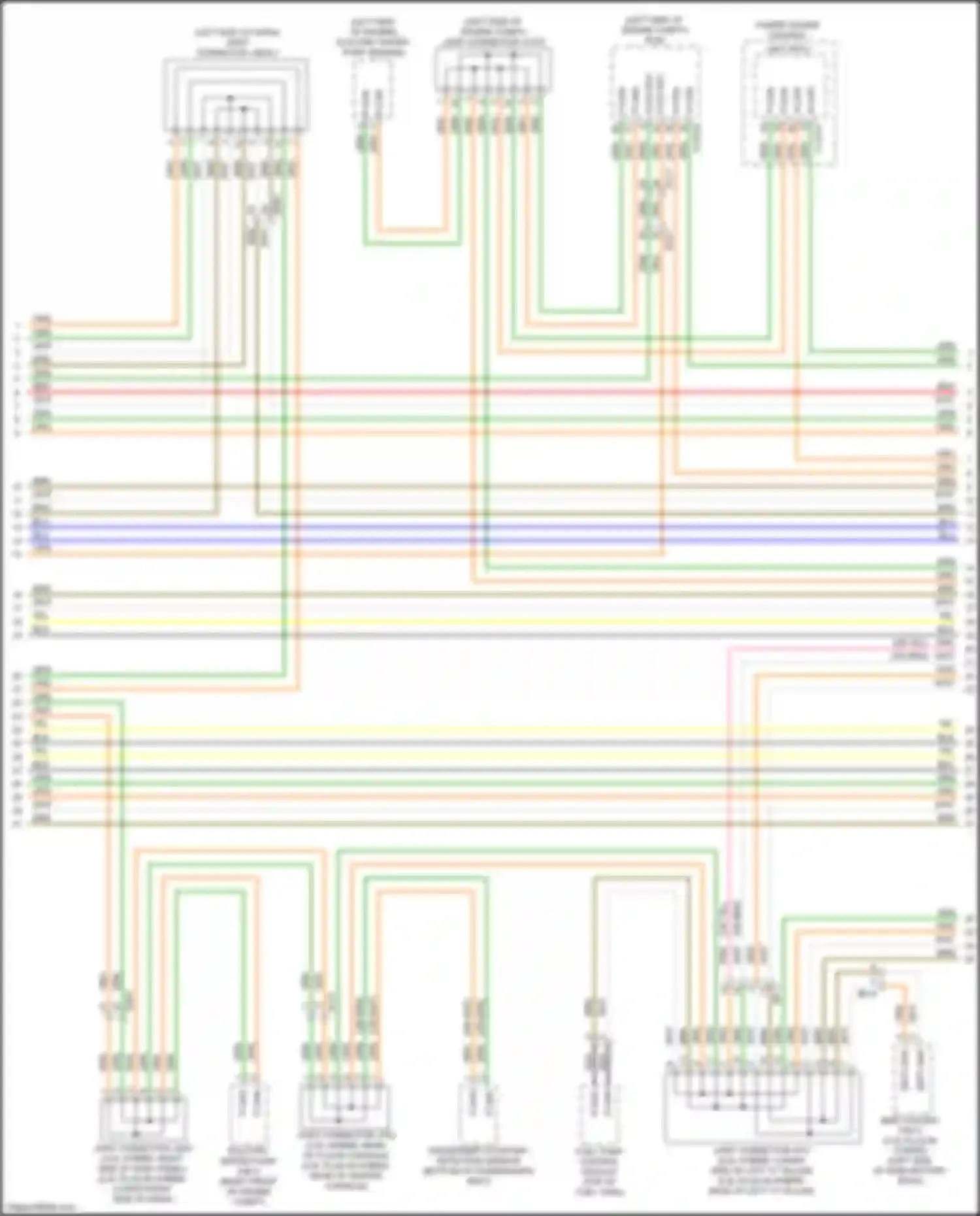Wiring diagram bms cooling fan 2 for Kia Optima IV (2015-2018) (2 of 2)