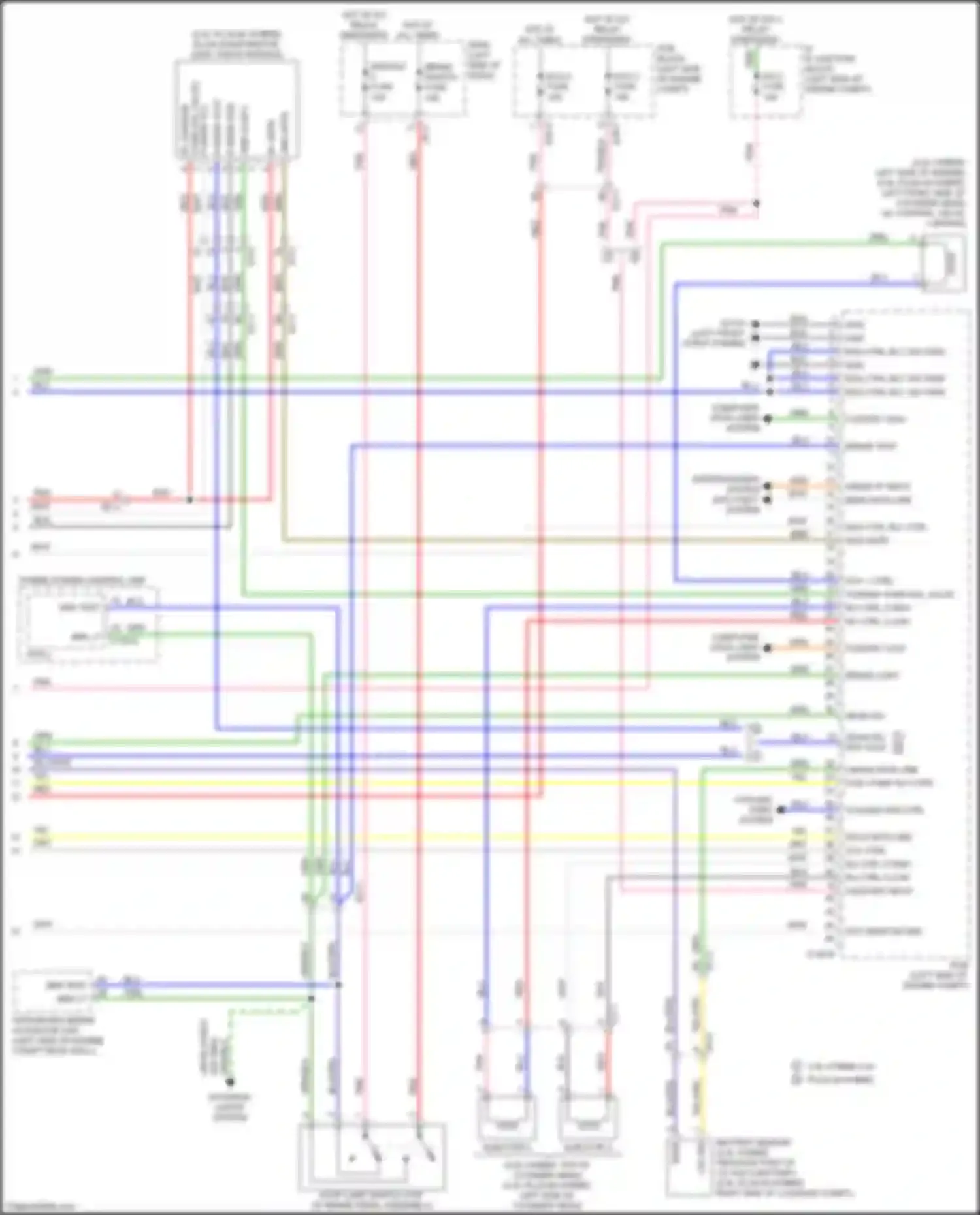 Wiring diagram brake test sw for Kia Optima IV (2015-2018) (6 of 9)