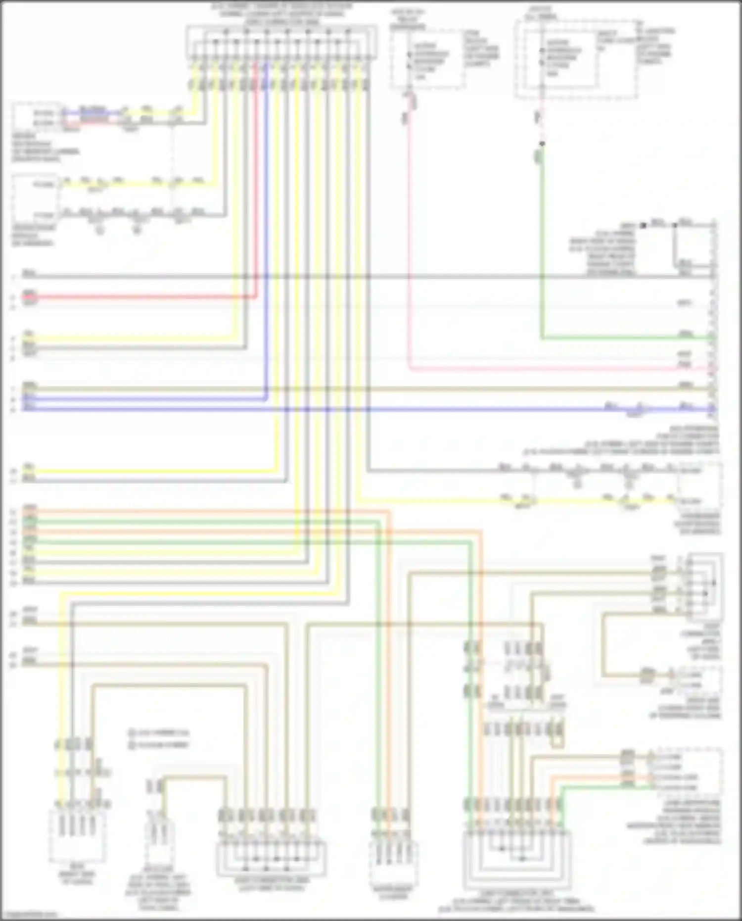 Wiring diagram c-can lo for Kia Optima IV (2015-2018) (3 of 3)