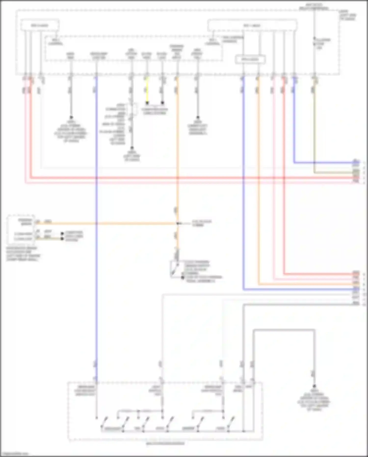 Wiring diagram drl option gnd for Kia Optima IV (2015-2018) (3 of 4)