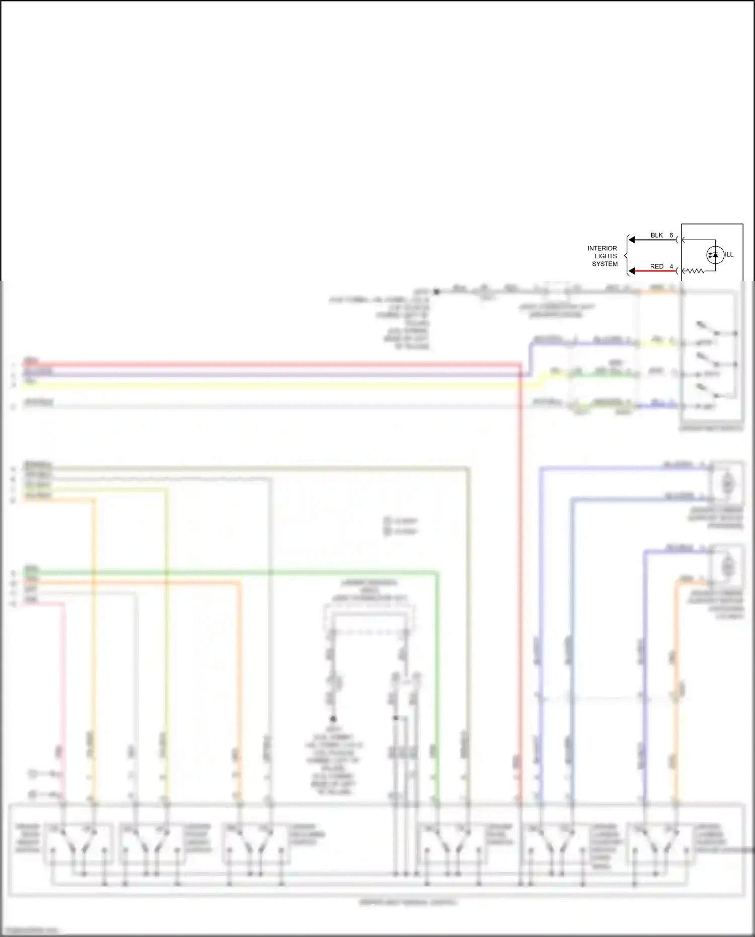 Kia Optima IV (2015-2018) fr rr wiring diagram  (1 of 1)