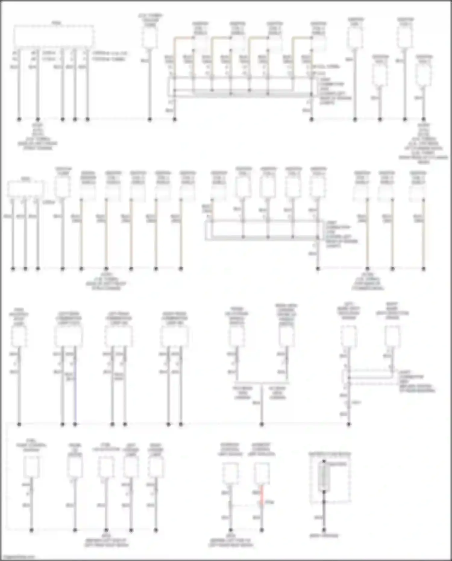 Wiring diagram fuel lid actuator for Kia Optima IV (2015-2018) (1 of 4)