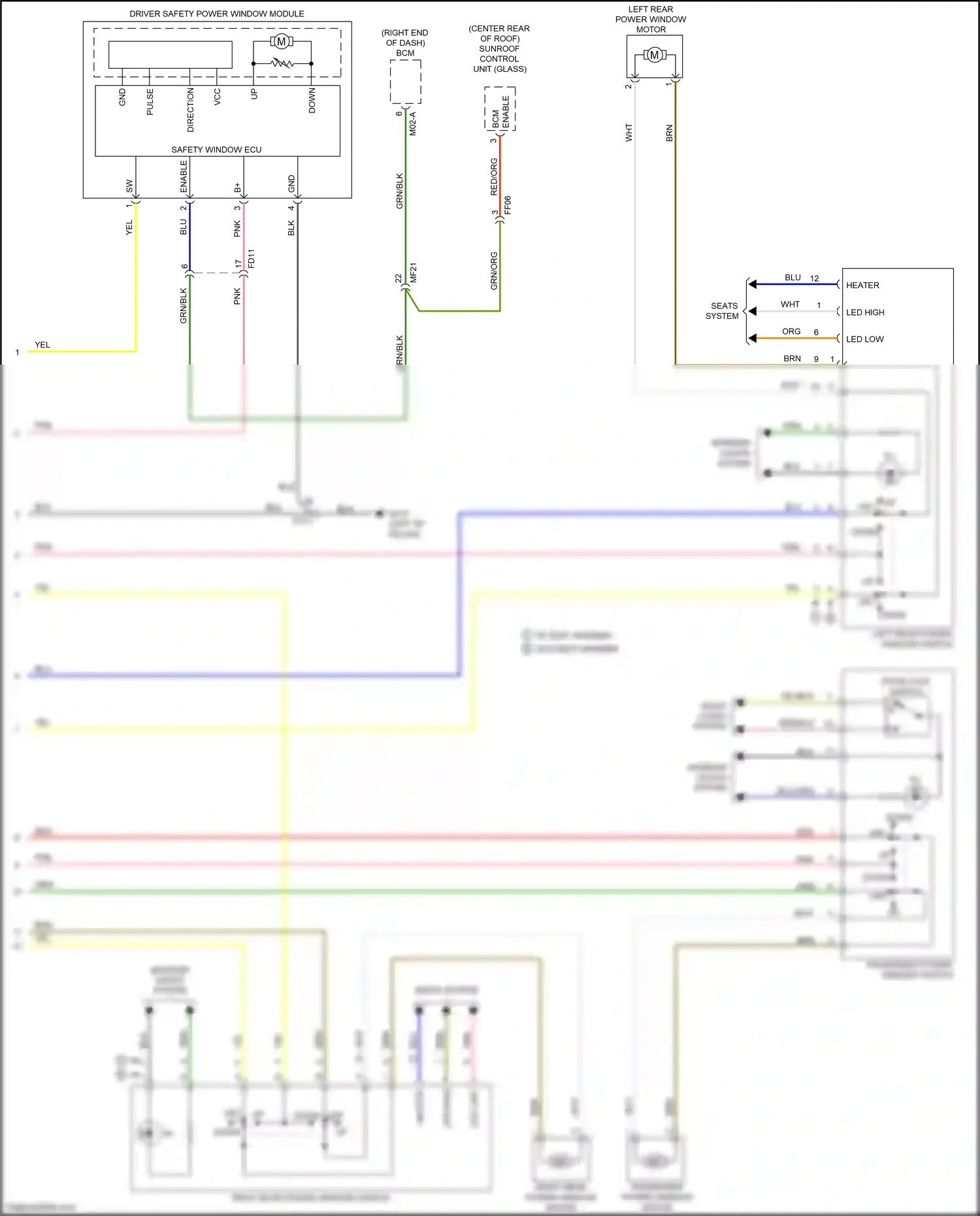Kia Optima IV (2015-2018) grn/blk wiring diagram  (18 of 66)