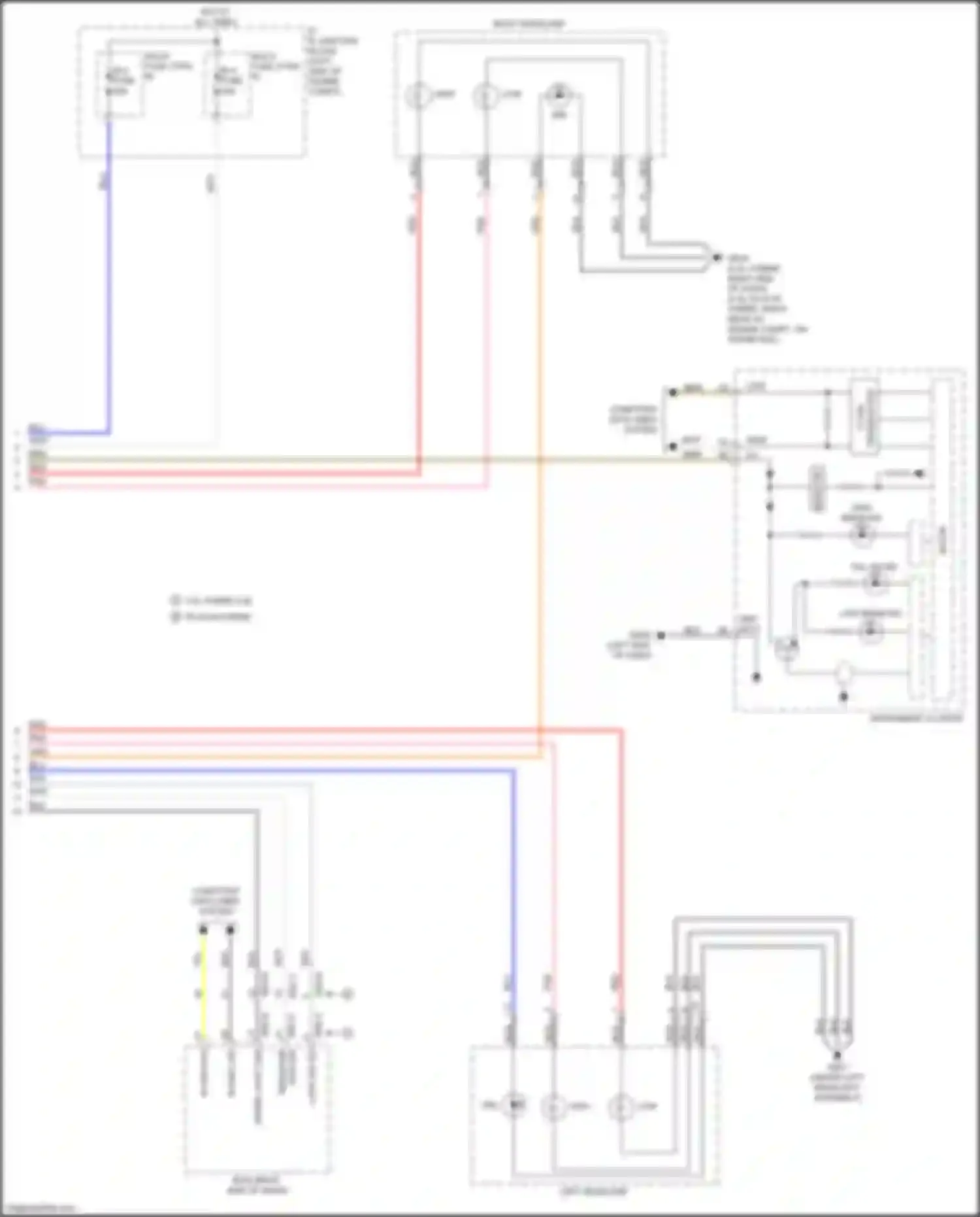 Wiring diagram high sw in for Kia Optima IV (2015-2018) (2 of 2)